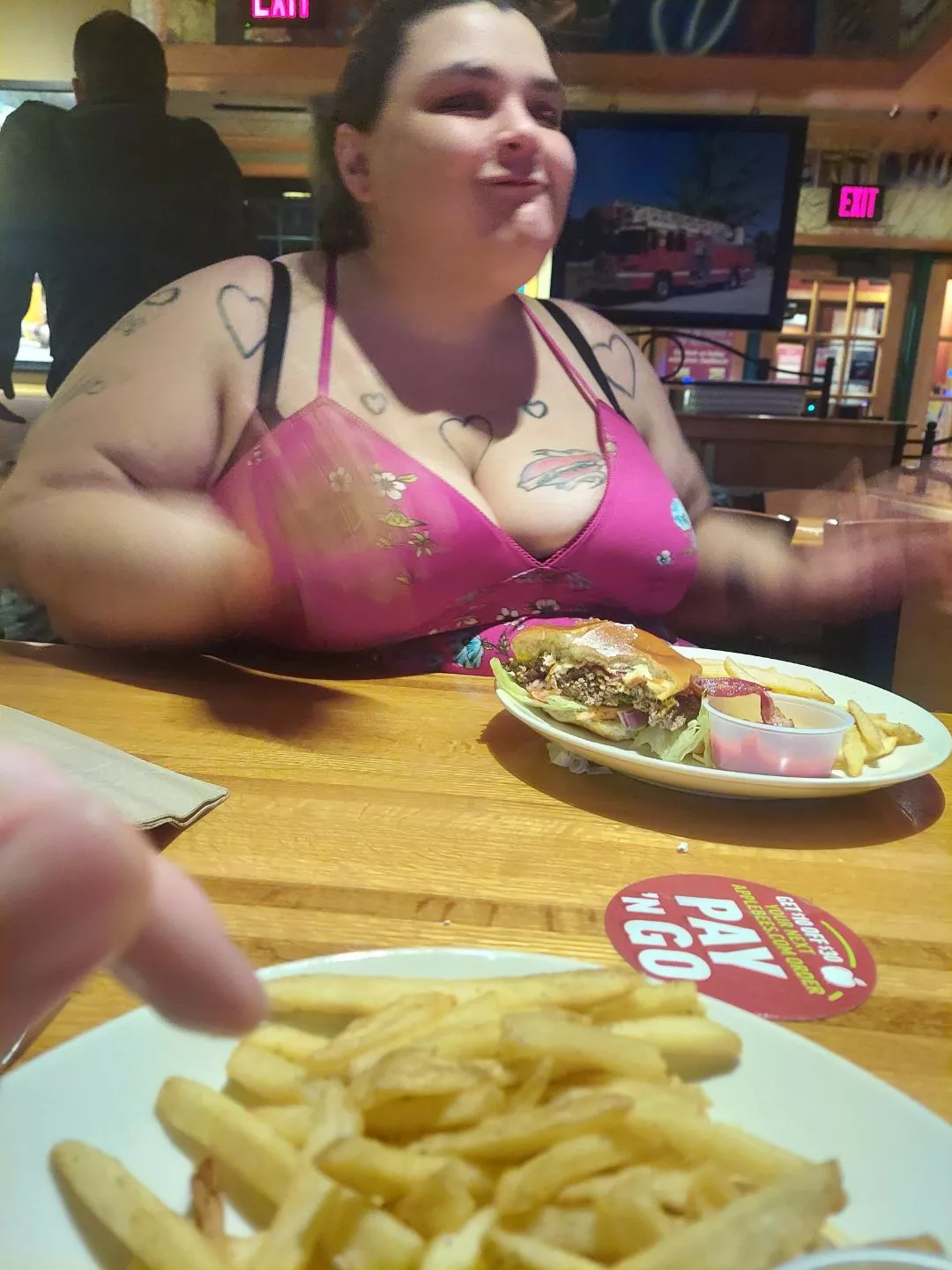 Dinner was great posted by ssbbwpiggy1