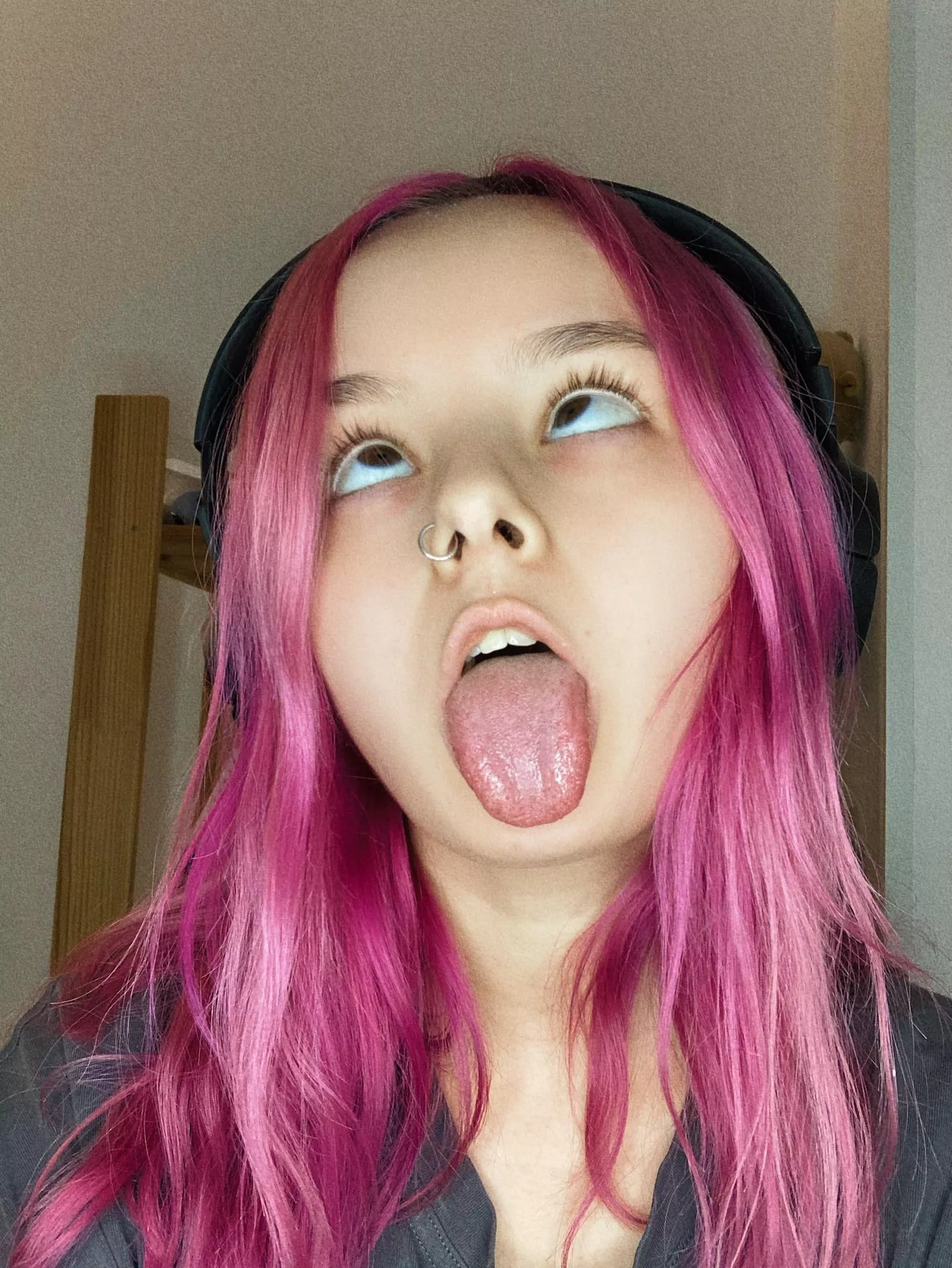 do u like my ahegao? 🥺💗 posted by melspringg