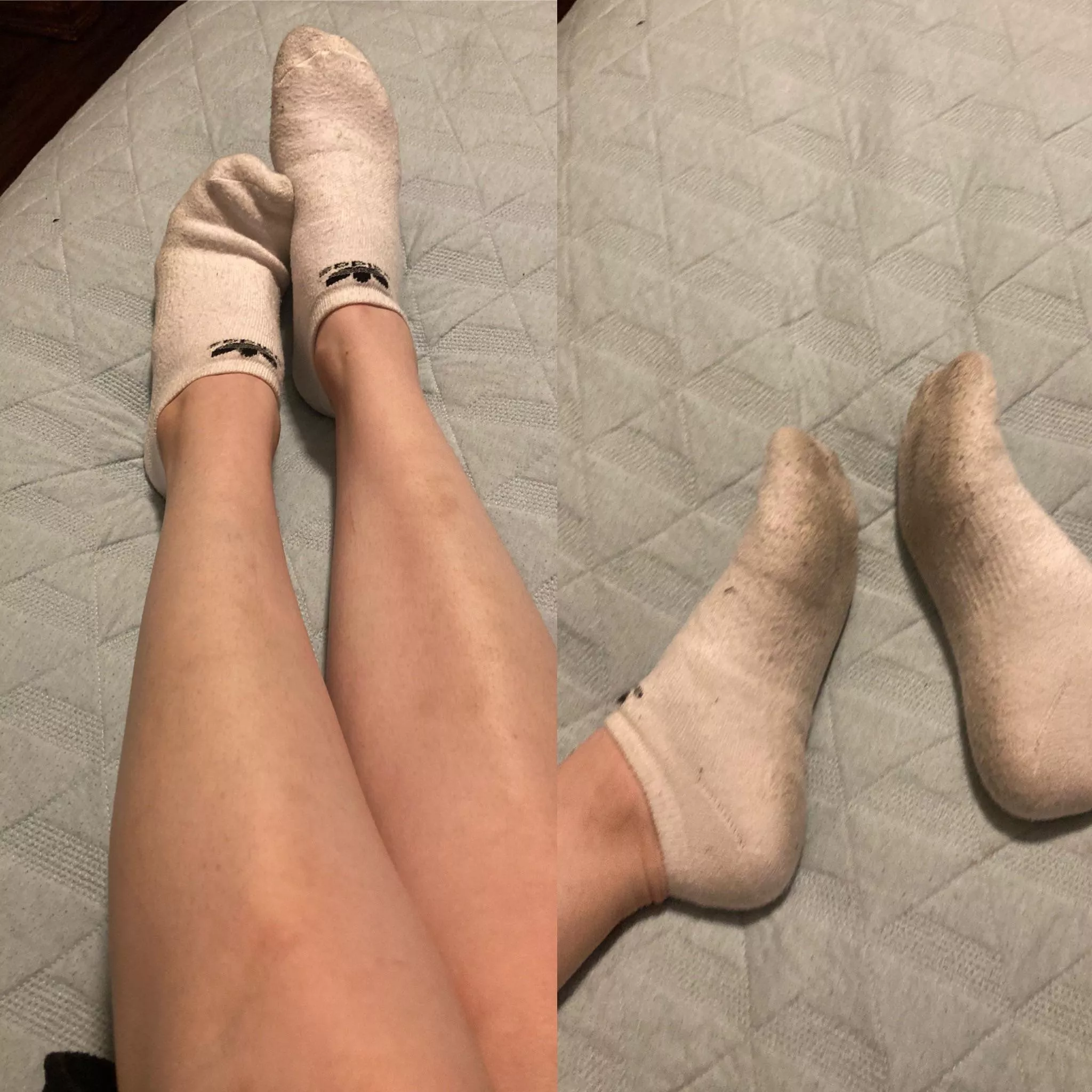 do y’all want my stinky lill adidas sockies? [selling] [us] posted by daisydreamgirl20