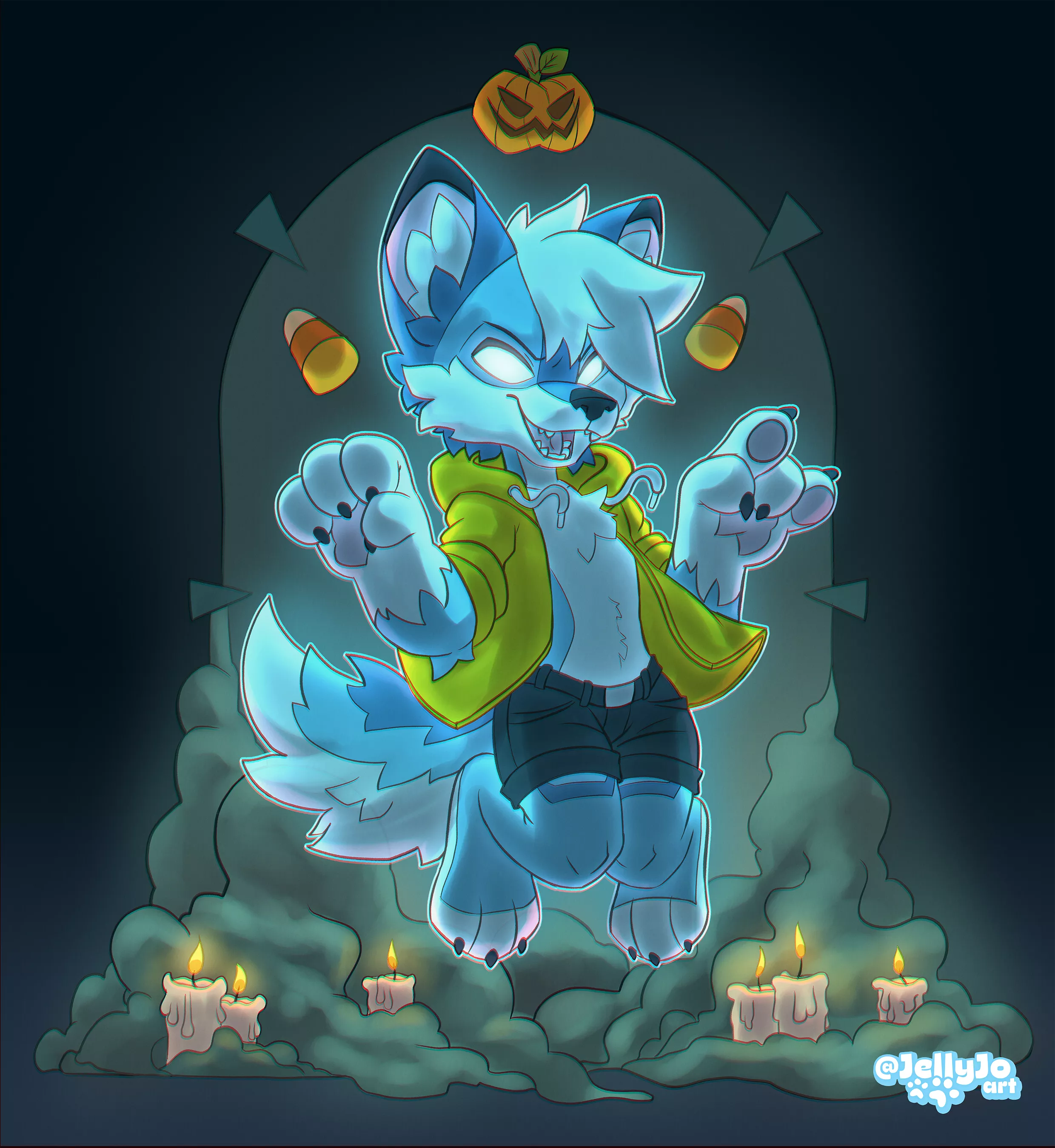 Do you believe in ghosts? 🎃😱👻 (art by me) posted by FoolKool