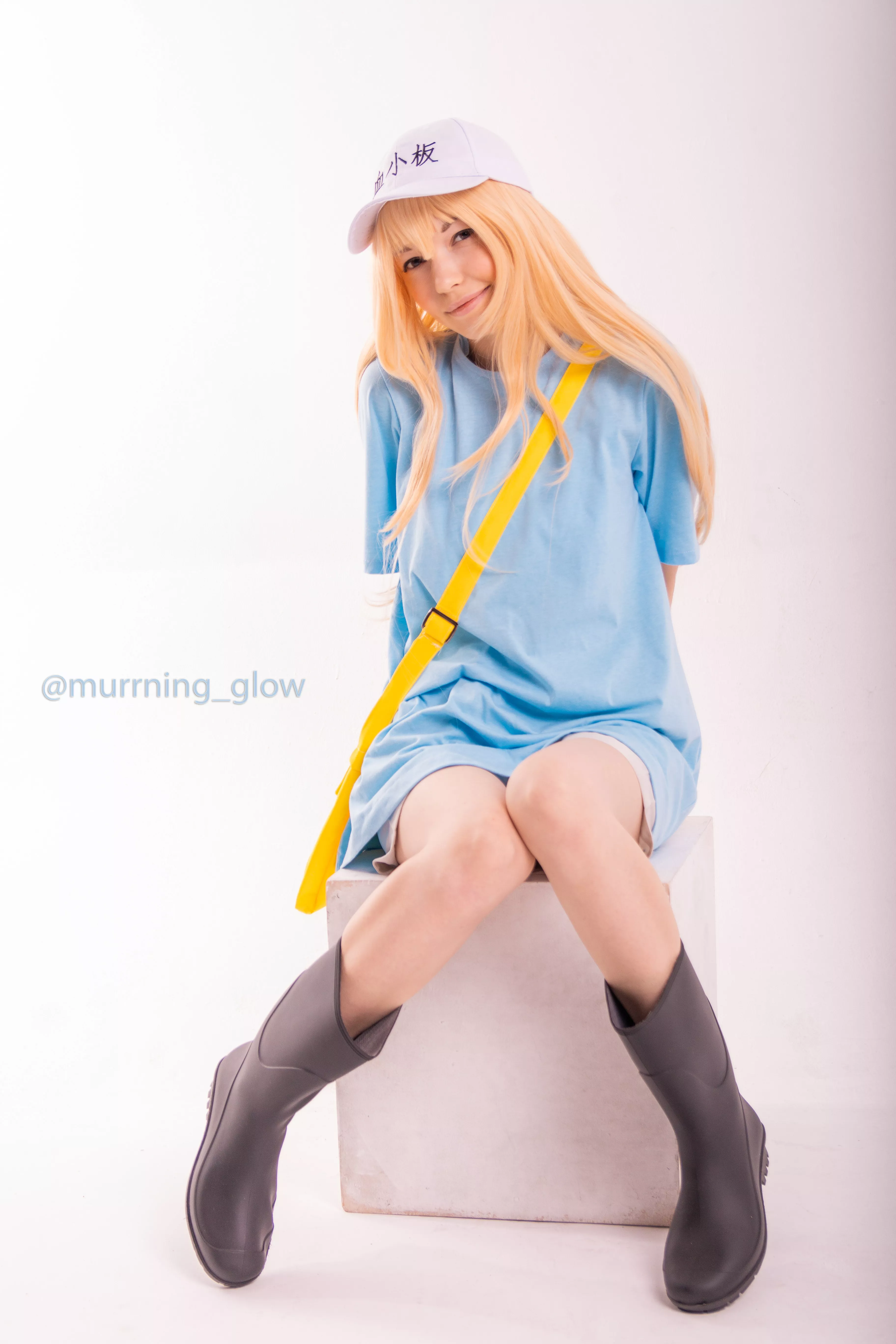 Do you know how hard little platelets work to keep you healthy and strong? | Platelet cosplay by Murrning_Glow posted by MurrningGlow