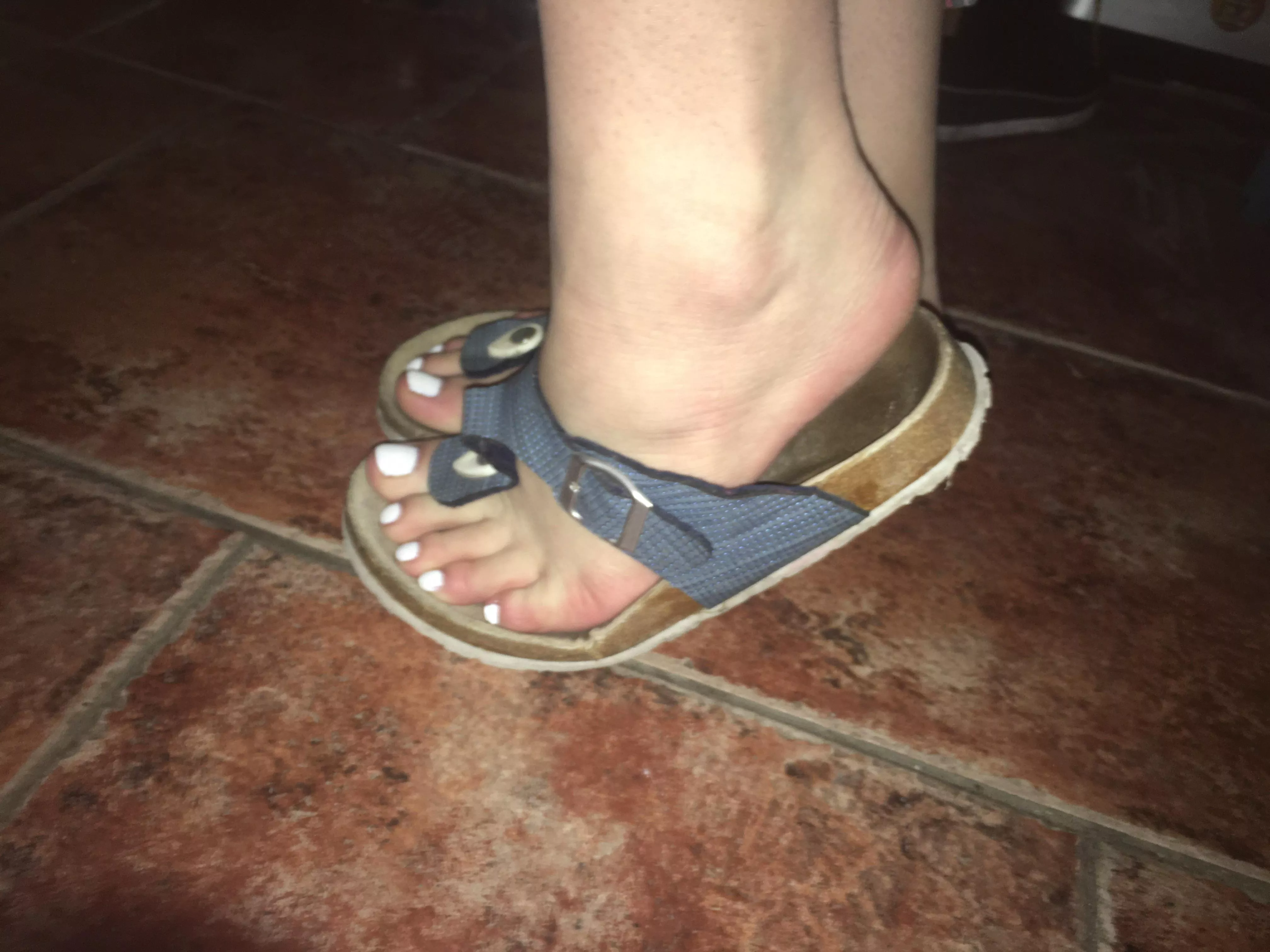 Do you like cork flip flops?😈🤪 posted by Gold-Inevitable-860