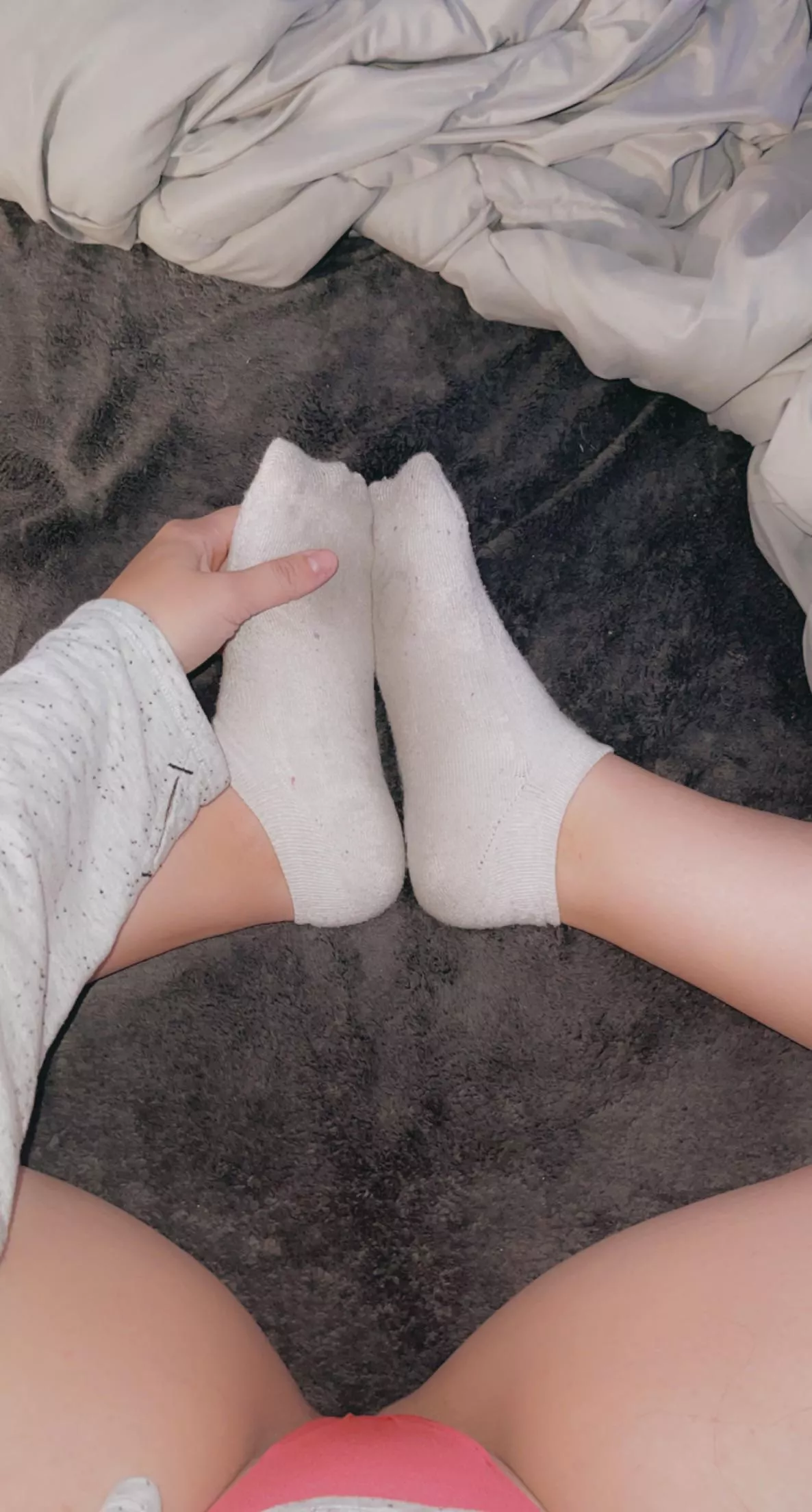 Do you like how sweaty these socks look 😊 posted by Misslux25