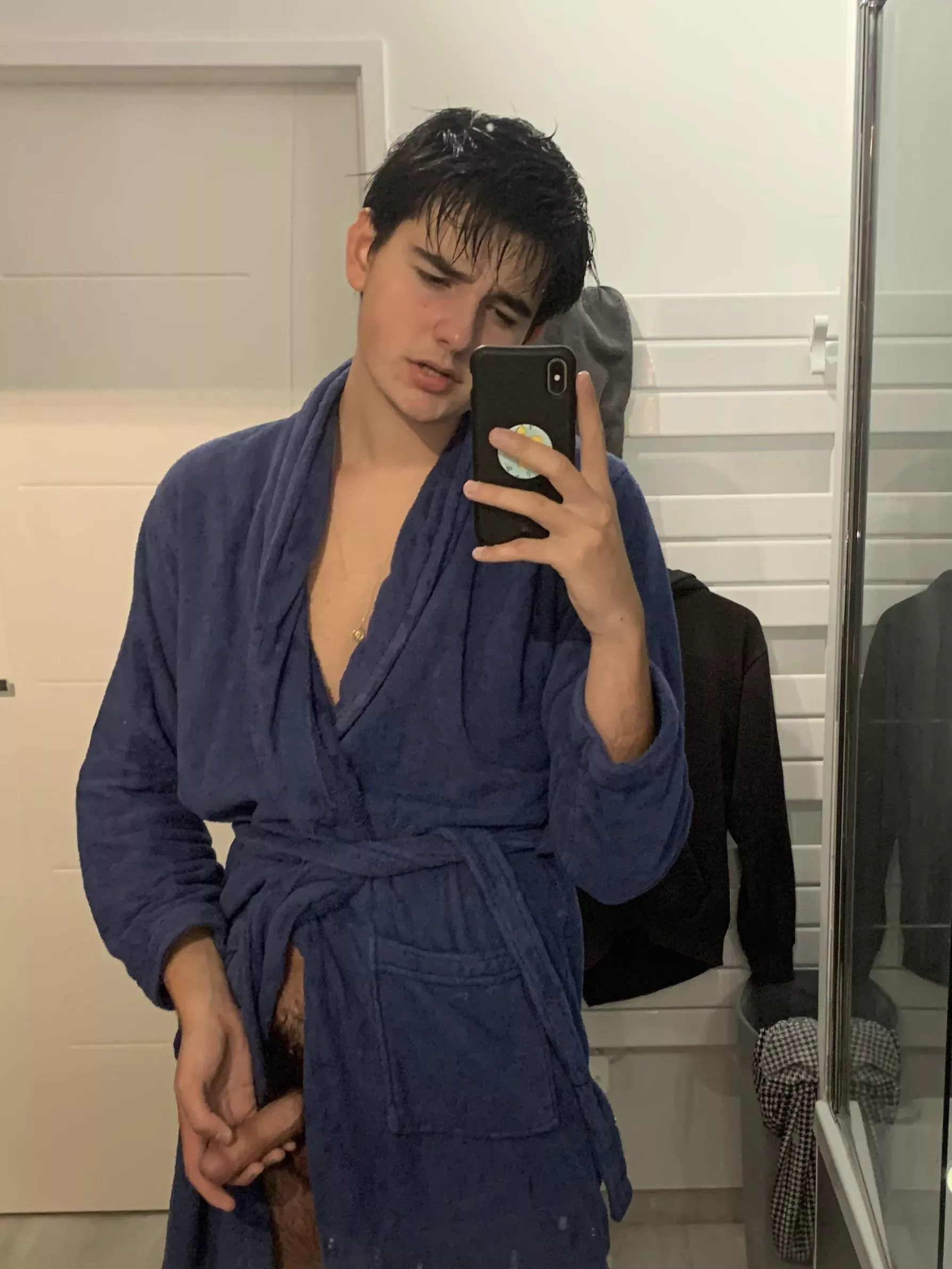 do you like my bathrobe? posted by ClementCl0ud