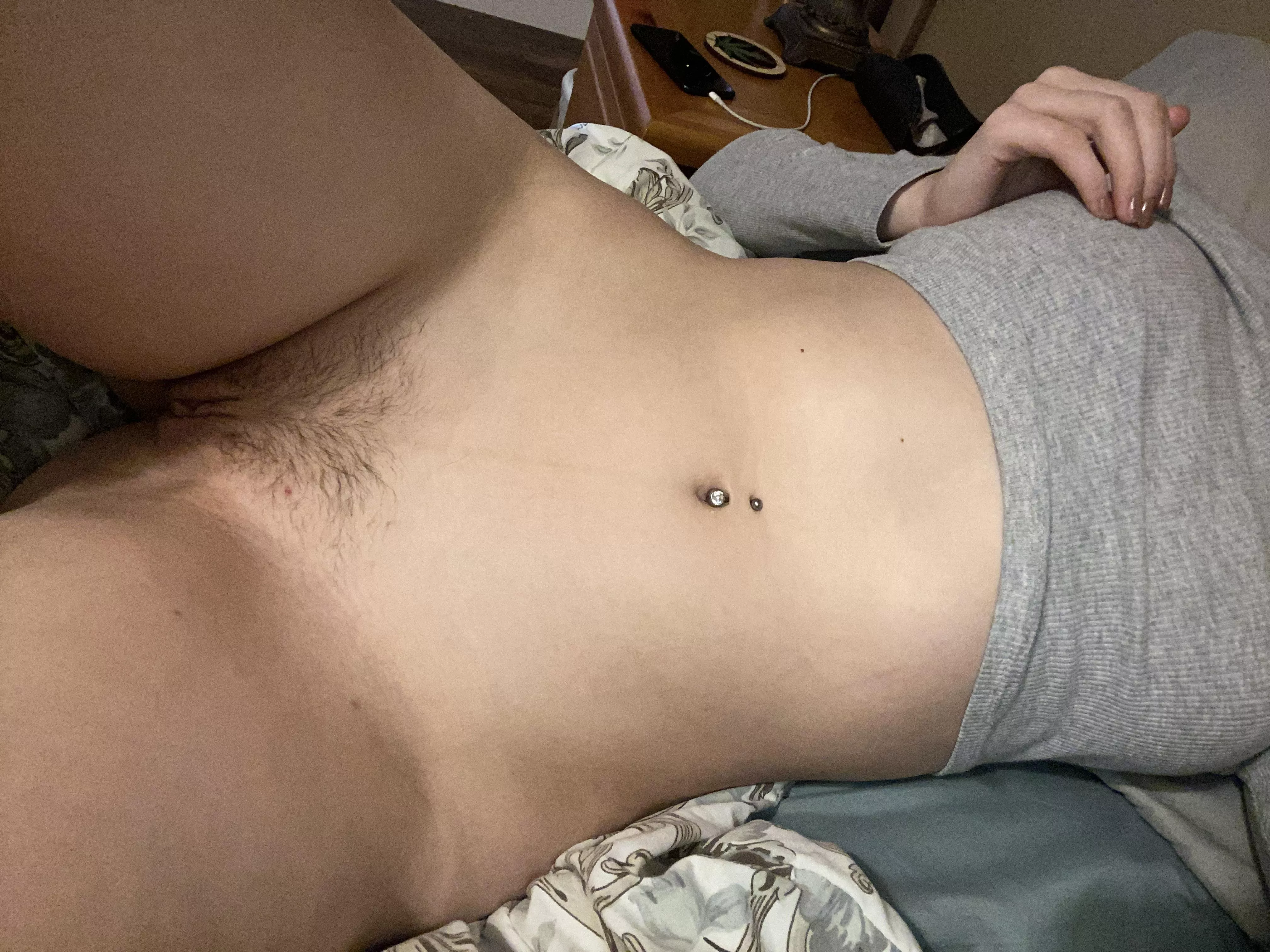 Do you like my hairy pussy? posted by mentally_ill_bitch