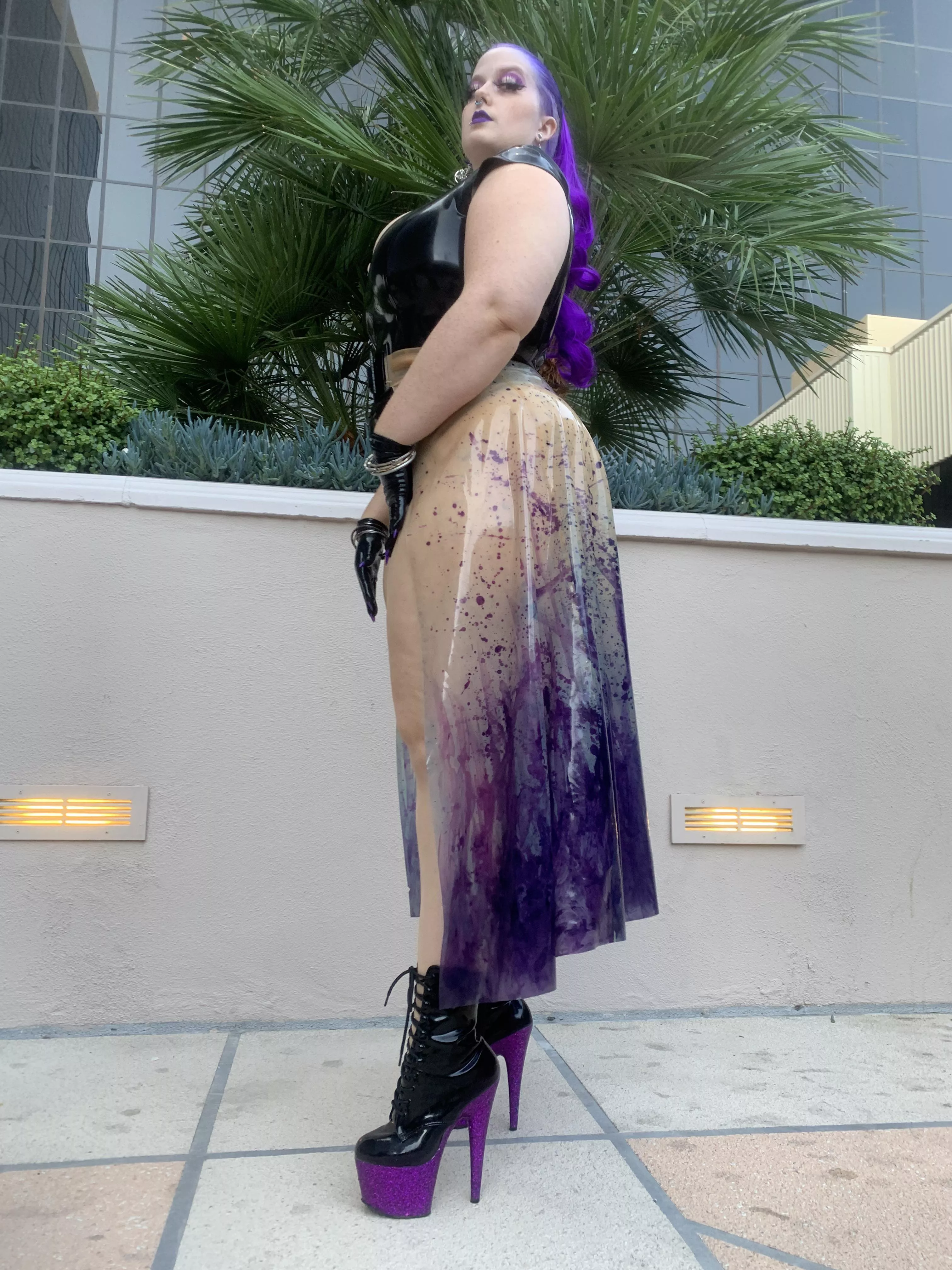 Do you like my new skirt? 😈💜💦 posted by You_Need_Nyx