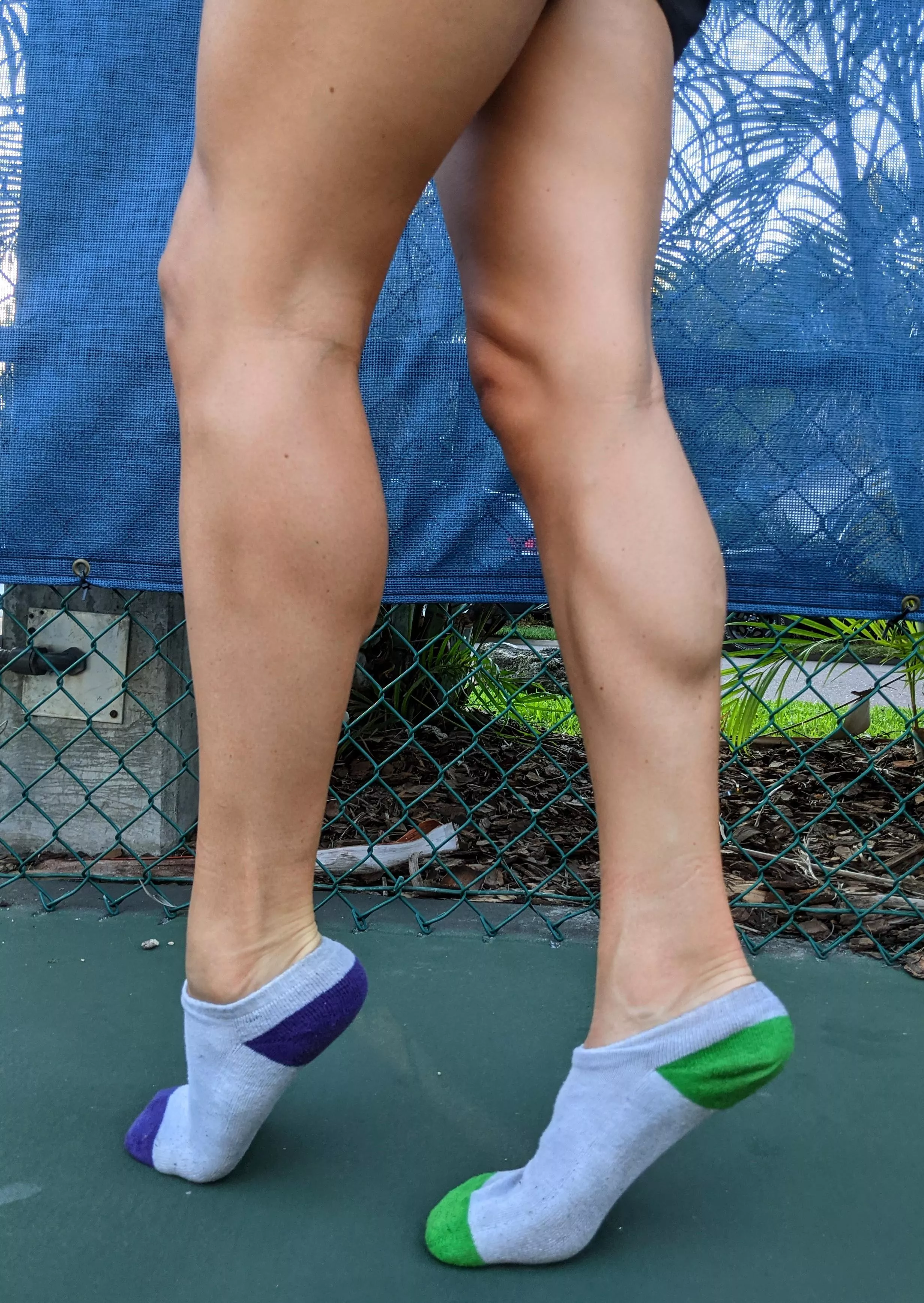 Do you like my socks? They're super stinky after practice 🤭 posted by bigfitfeet