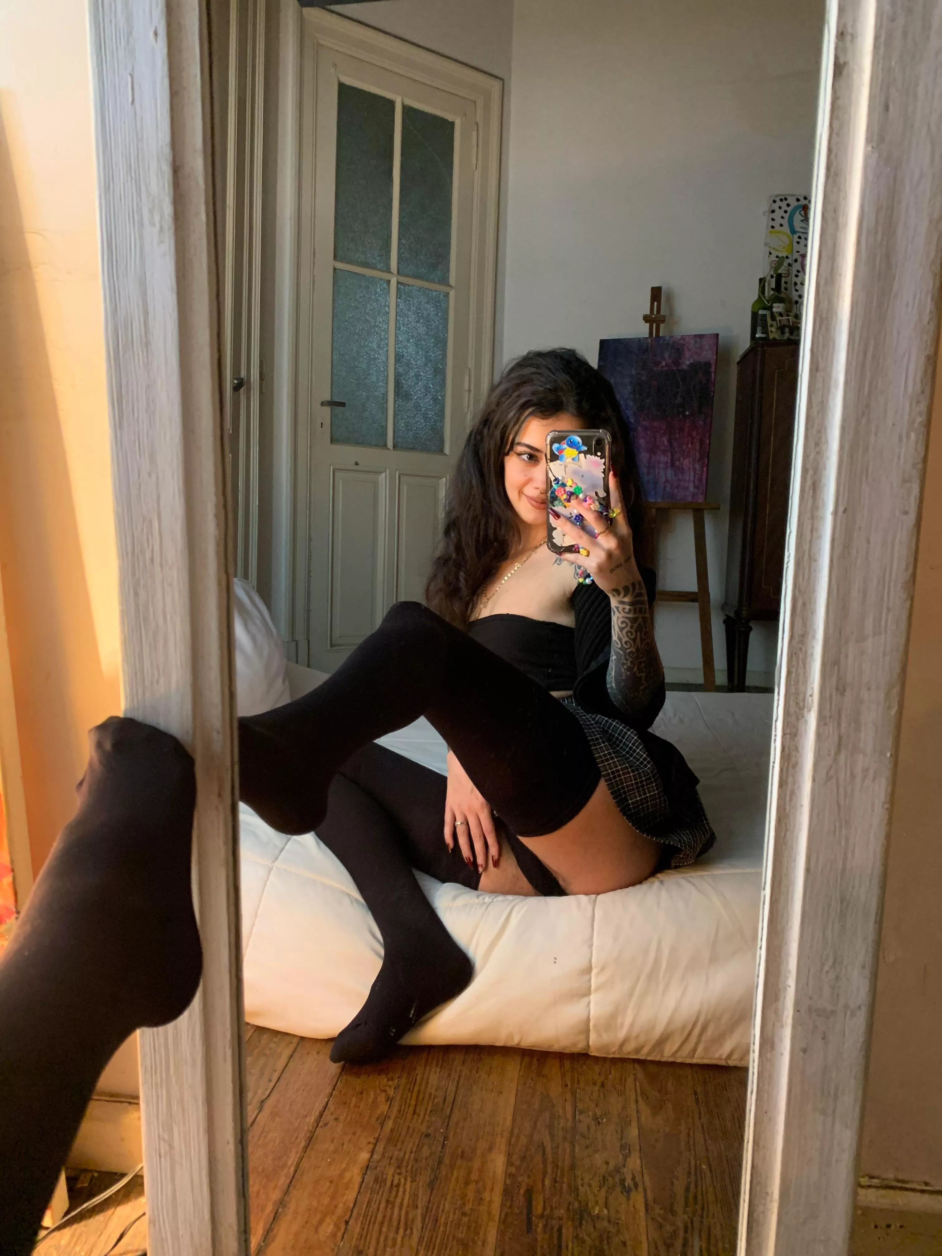 do you like my thigh highs? 🥰 posted by dalyta