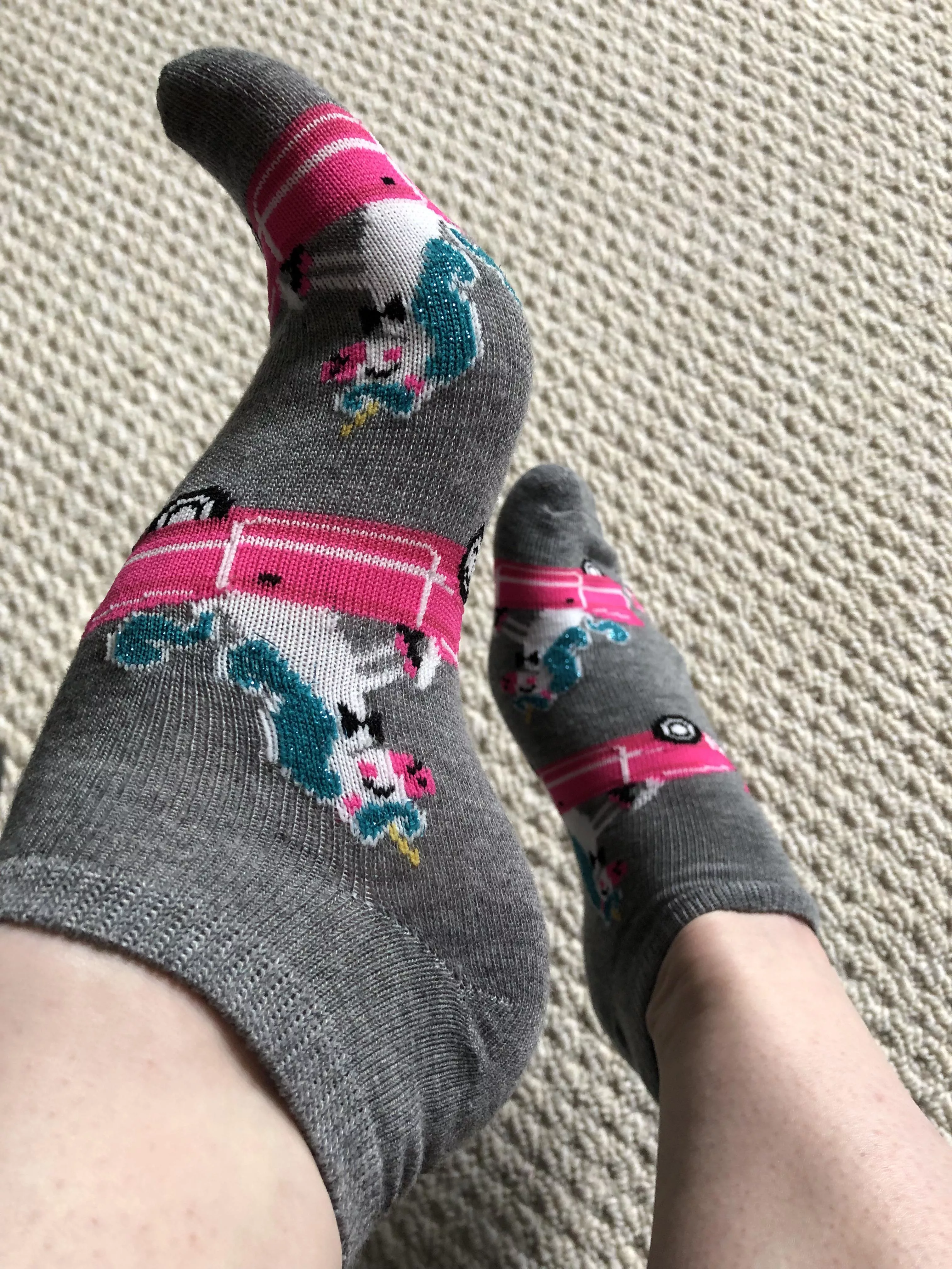 Do you like my unicorn socks? posted by CupcakeTootsie