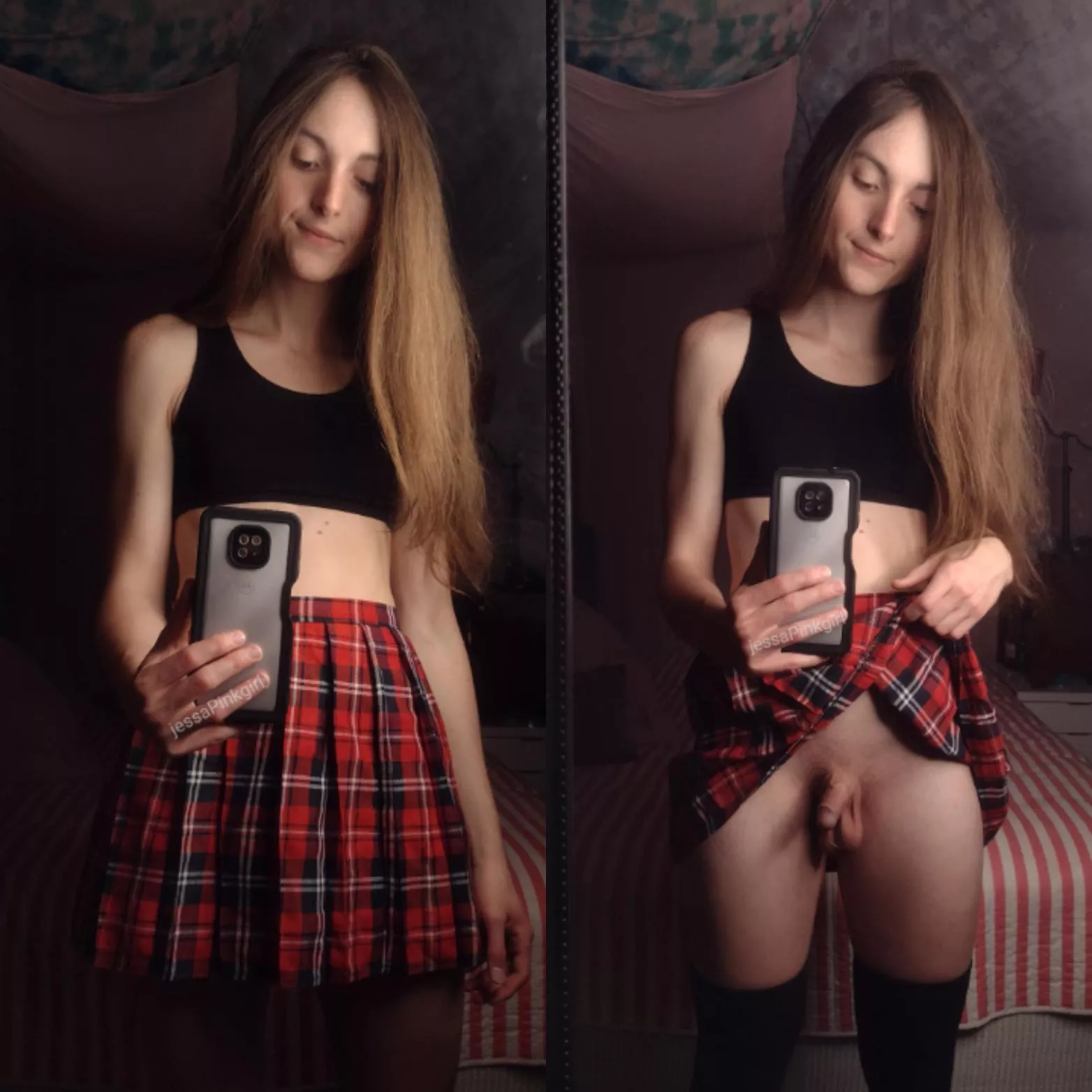 do you like what's under my skirt? posted by jessaPinkgirl