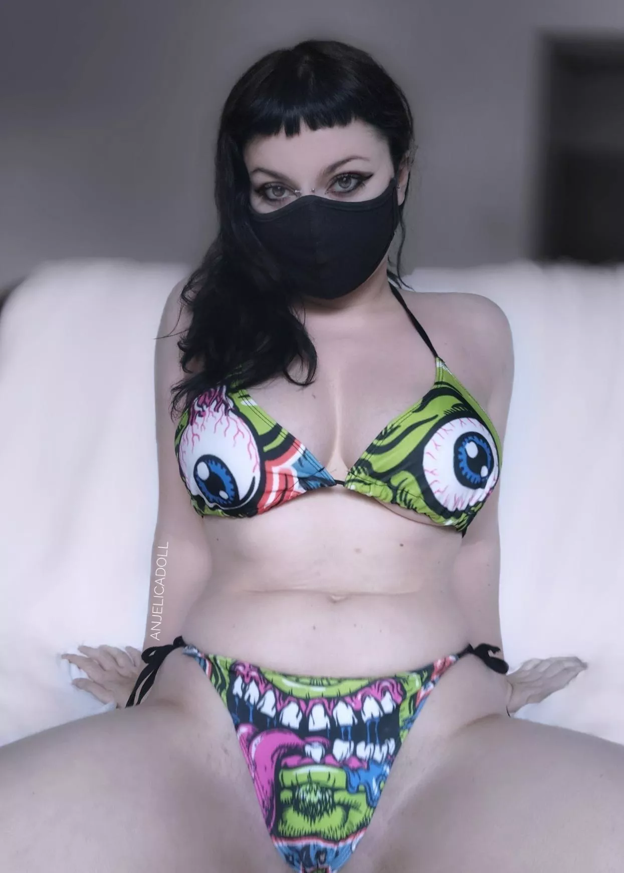 Do you think I'll get some attention at the beach for this bikini? posted by anjelicadoll