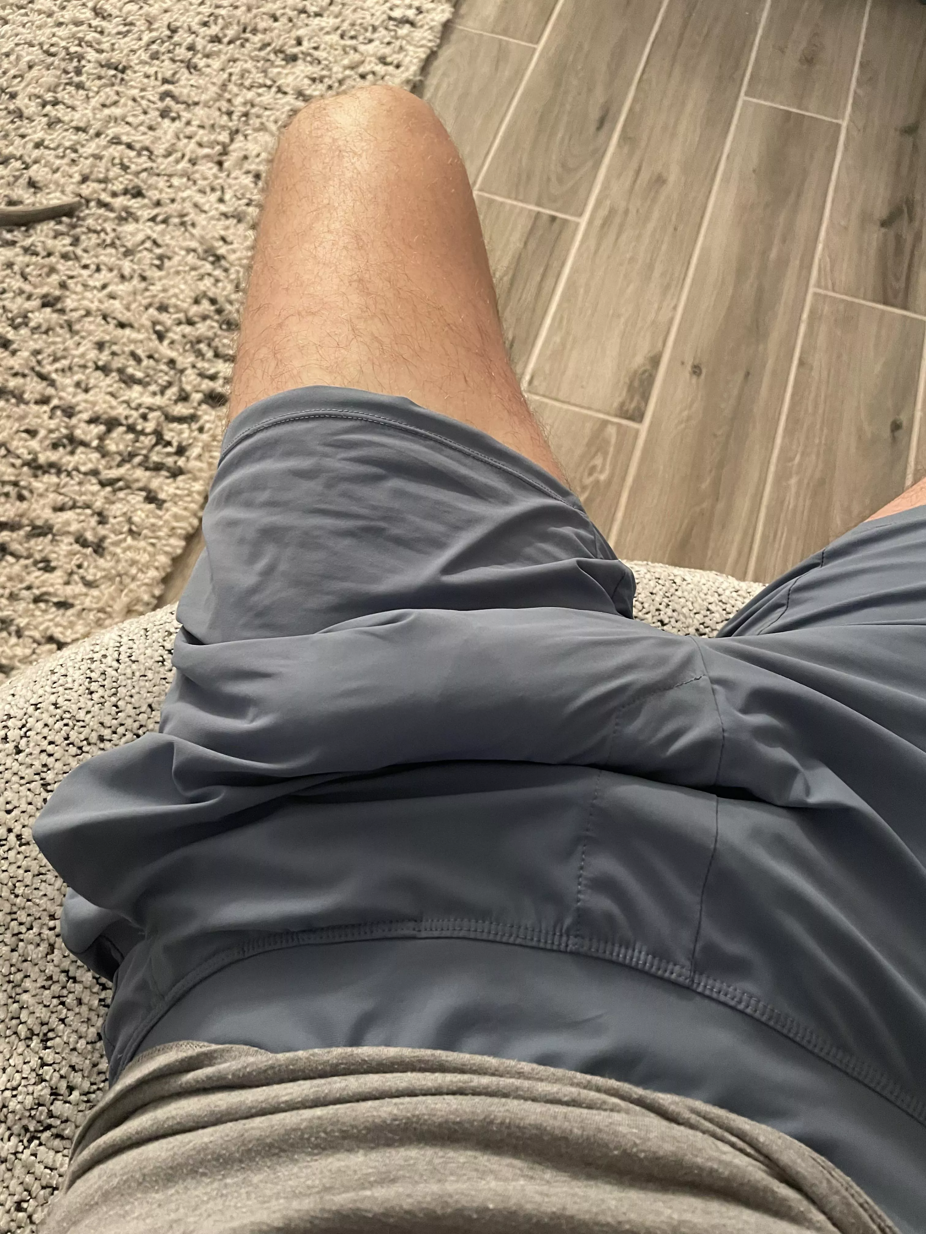 Do you think my neighborhood knows I’m responding to Reddit chat messages during my morning walk whenever I wear these shorts? posted by stone-mountain-