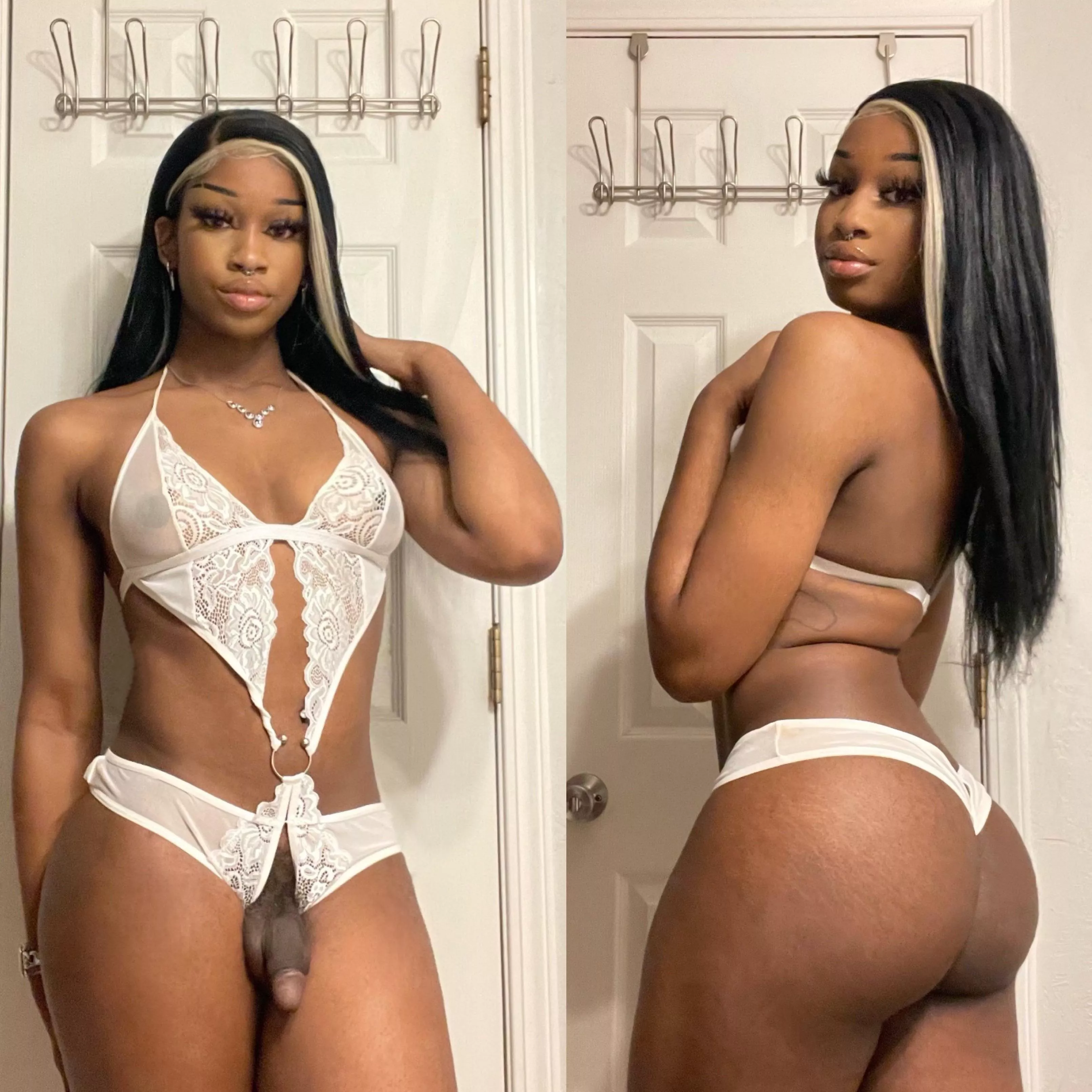 do you want the front or the back? posted by emoblkgirly