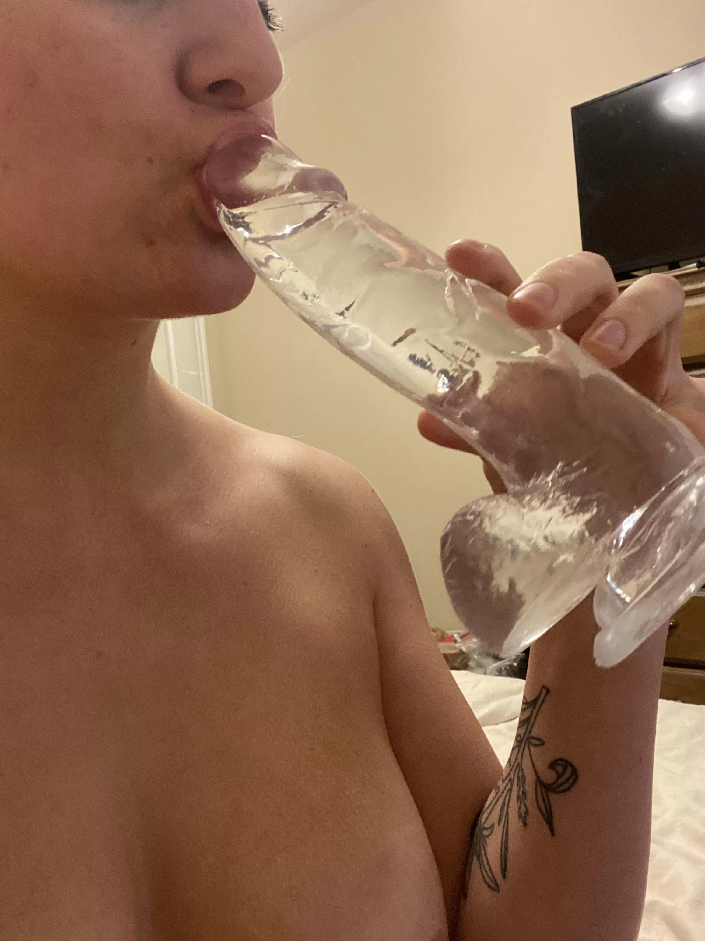 Do you want to make me deep throat this? posted by Boobsbuttandcummin