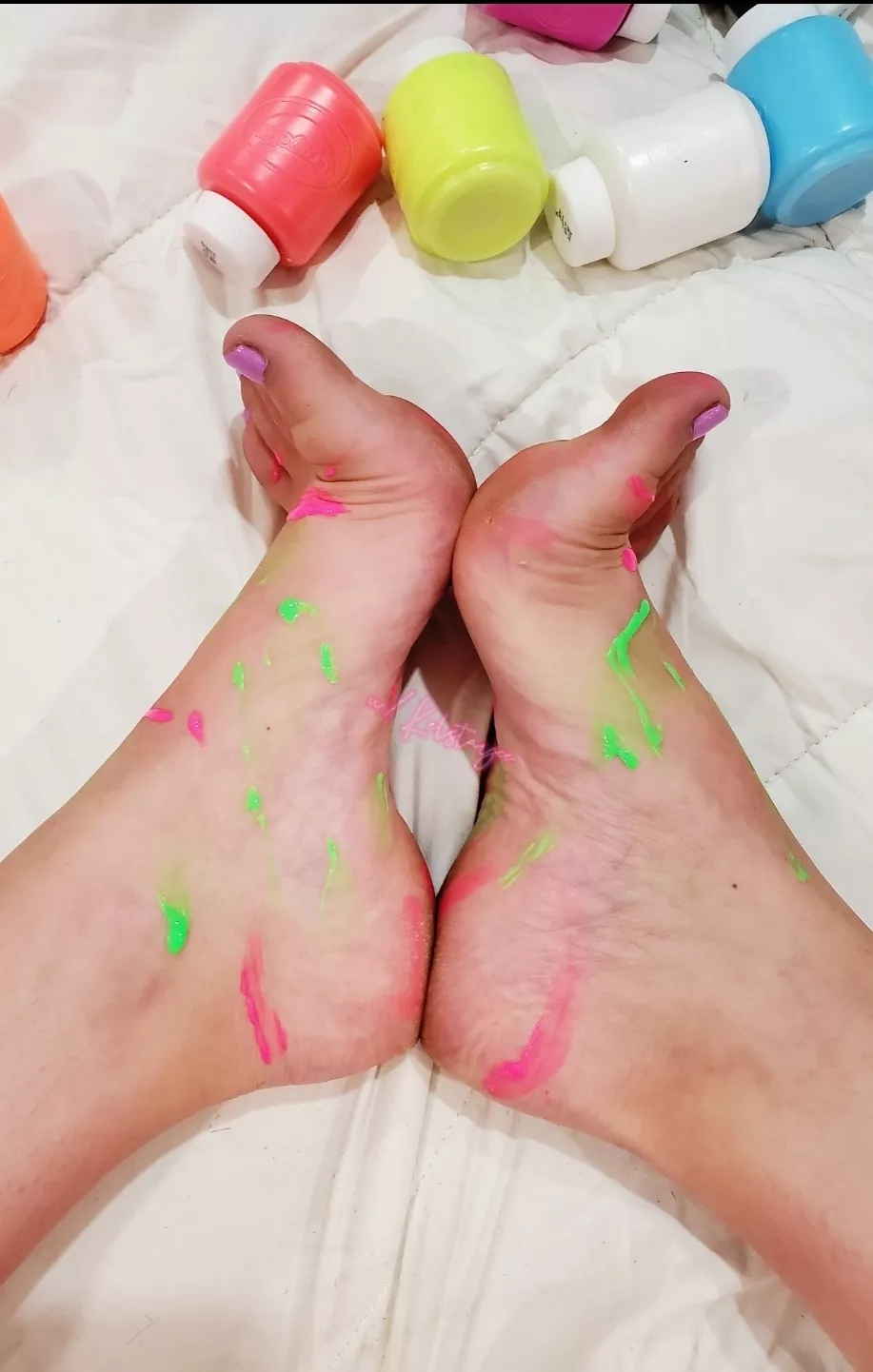 Do you want to paint my feet with something else? posted by Kelstayce