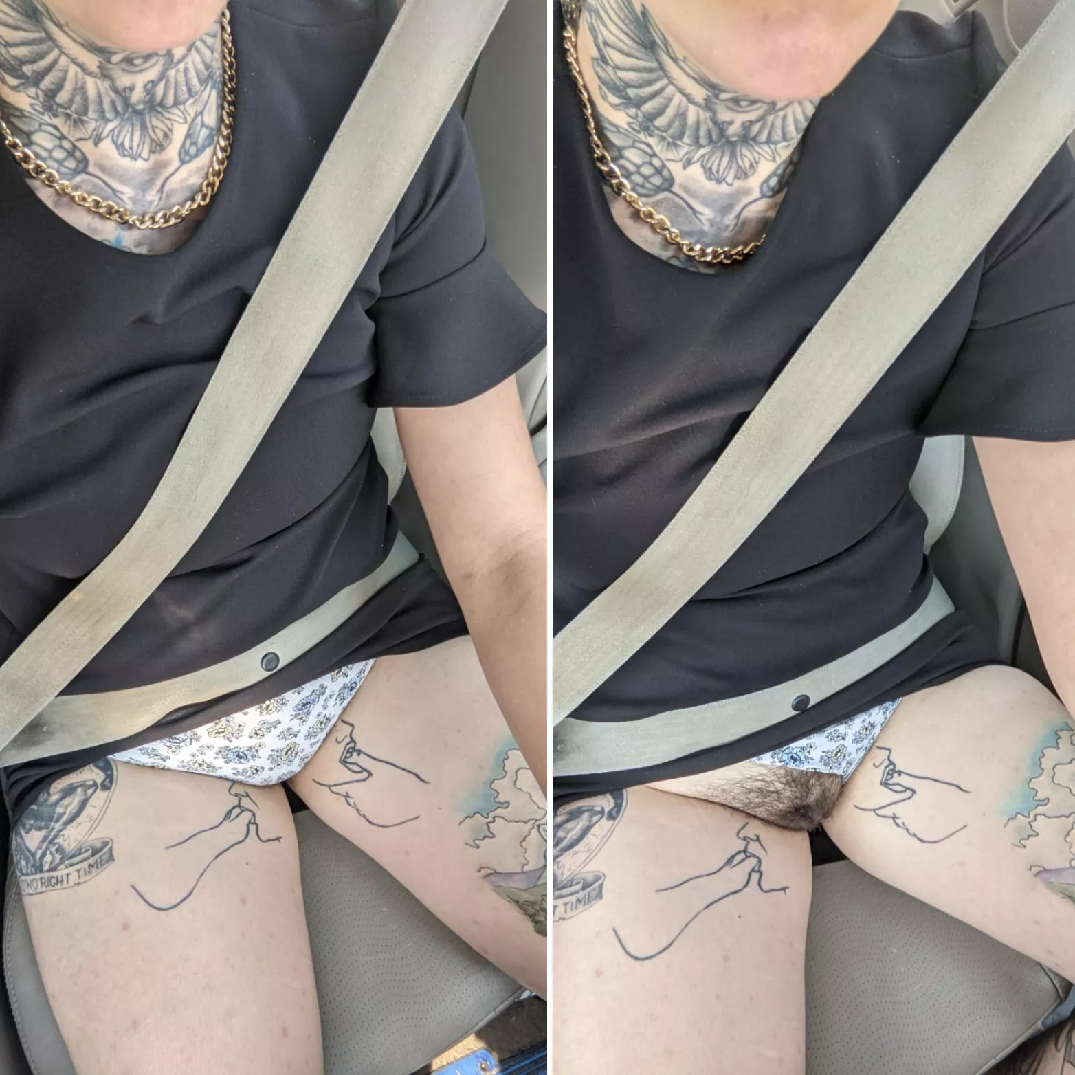 Does anybody else finger themselves while driving or is that just me? [Oc] posted by Blueocularfiend