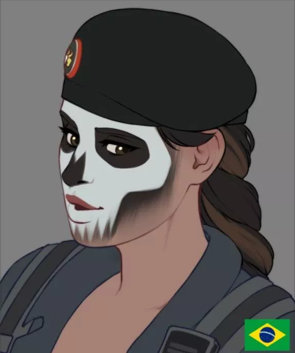 Does anyone know where this art is from, I remember finding it a long time ago, there were all the operators with similar pictures. Caveira [META] posted by PanzeroftheDeep13