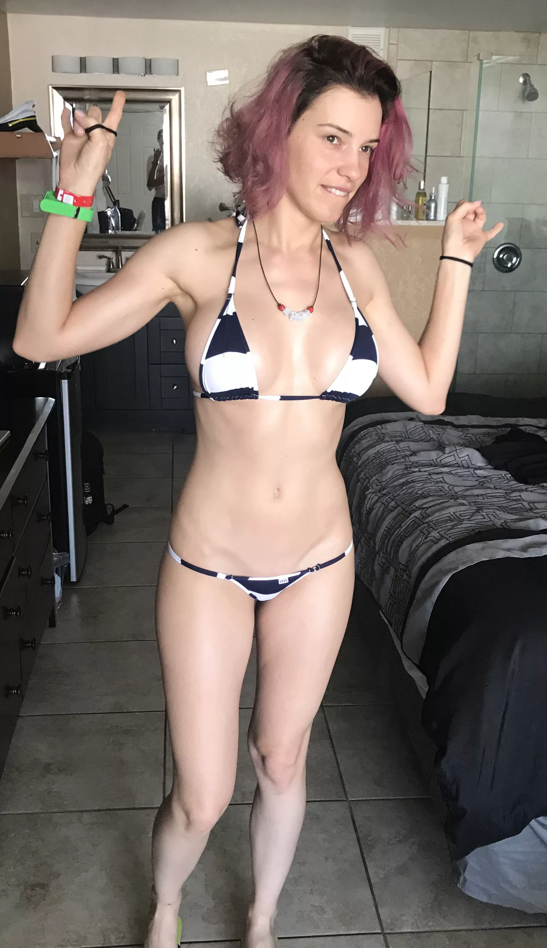 Does my tummy look good in a bikini? [OC] posted by jess_c_xoxo