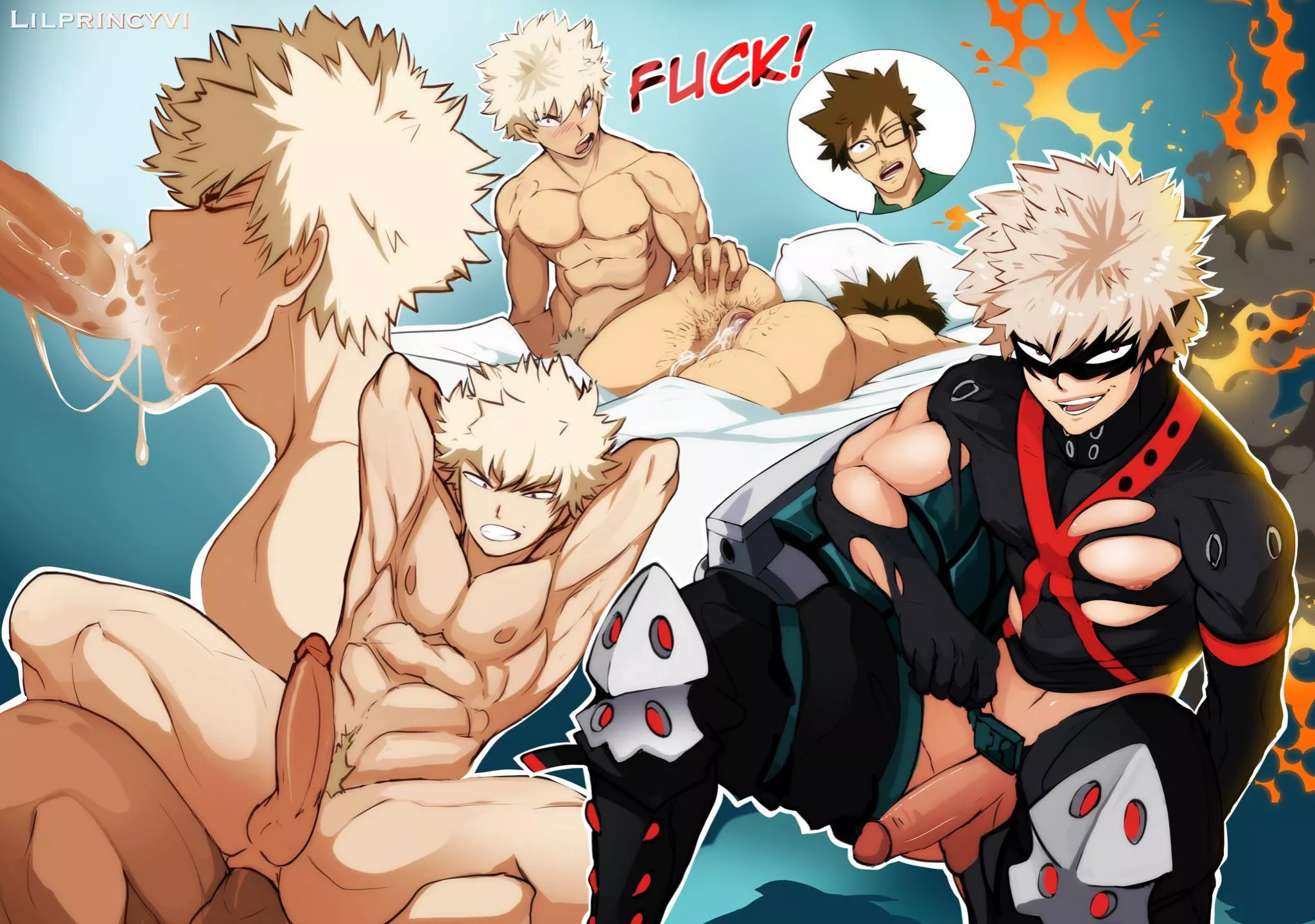 “Dom Bakugo” [Boku No Hero Academia] posted by BreathlessStud