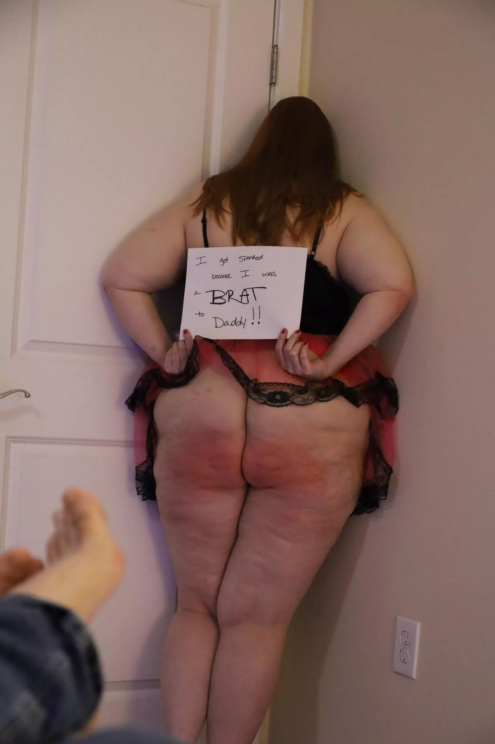 Domestic discipline- brat got punished posted by Sir_n_i