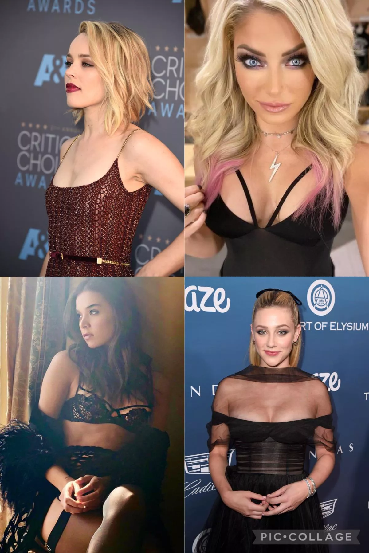 Dominate me for or as Rachel Mcadams, Alexa Bliss, Hailee Steinfeld, Lili Reinhart! posted by GGMU_Pogba