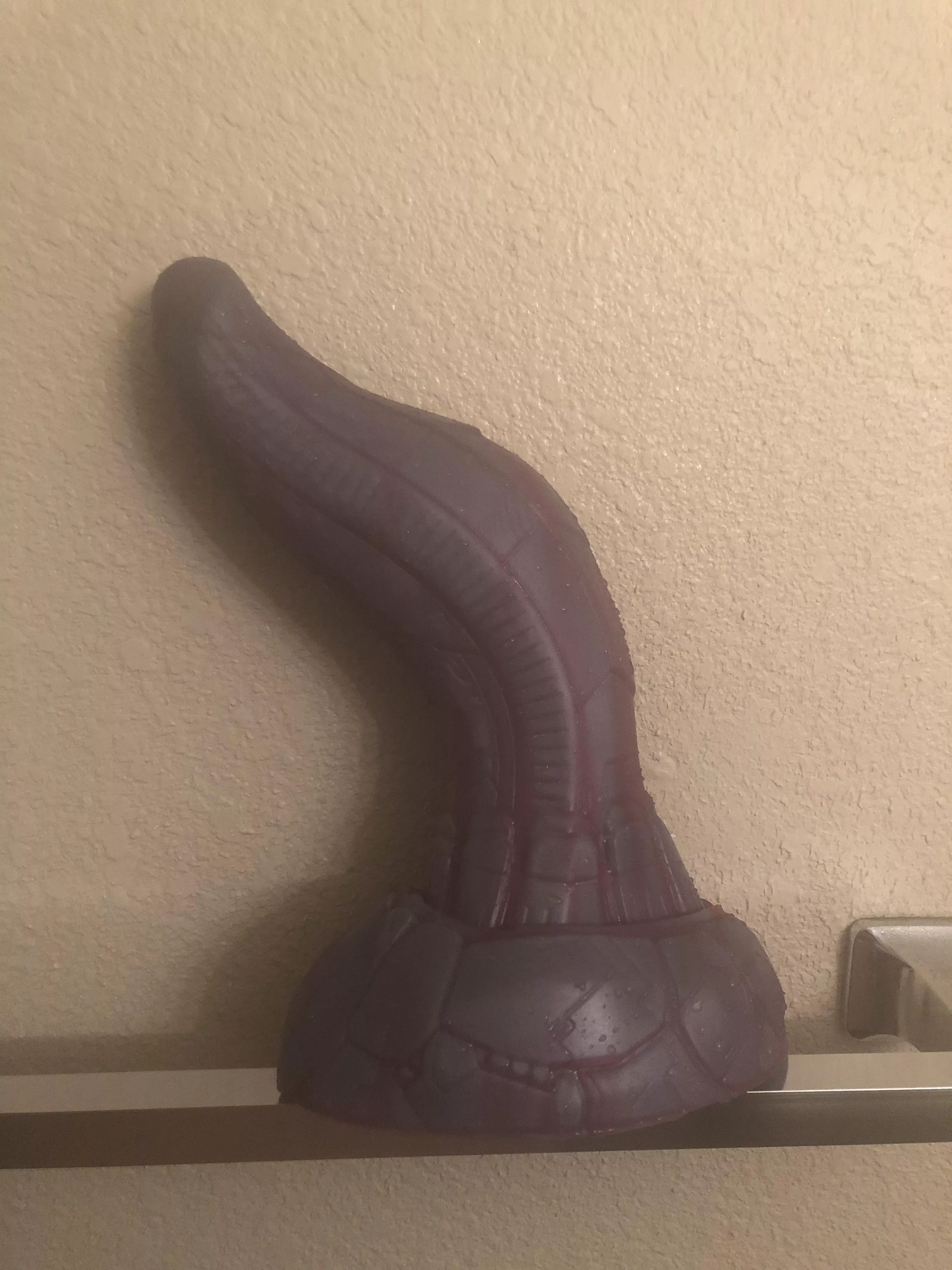 “Done with the deed and ready to seed.” Adding M/M Slasher Silver Habu to my list of hilted/knotted toys. Had him on the back burner for a while but after getting comfy with M/M Cole and M/M Razor I thought I’d try my luck and was not disappointed. posted by Tyrannosaurus-Texan