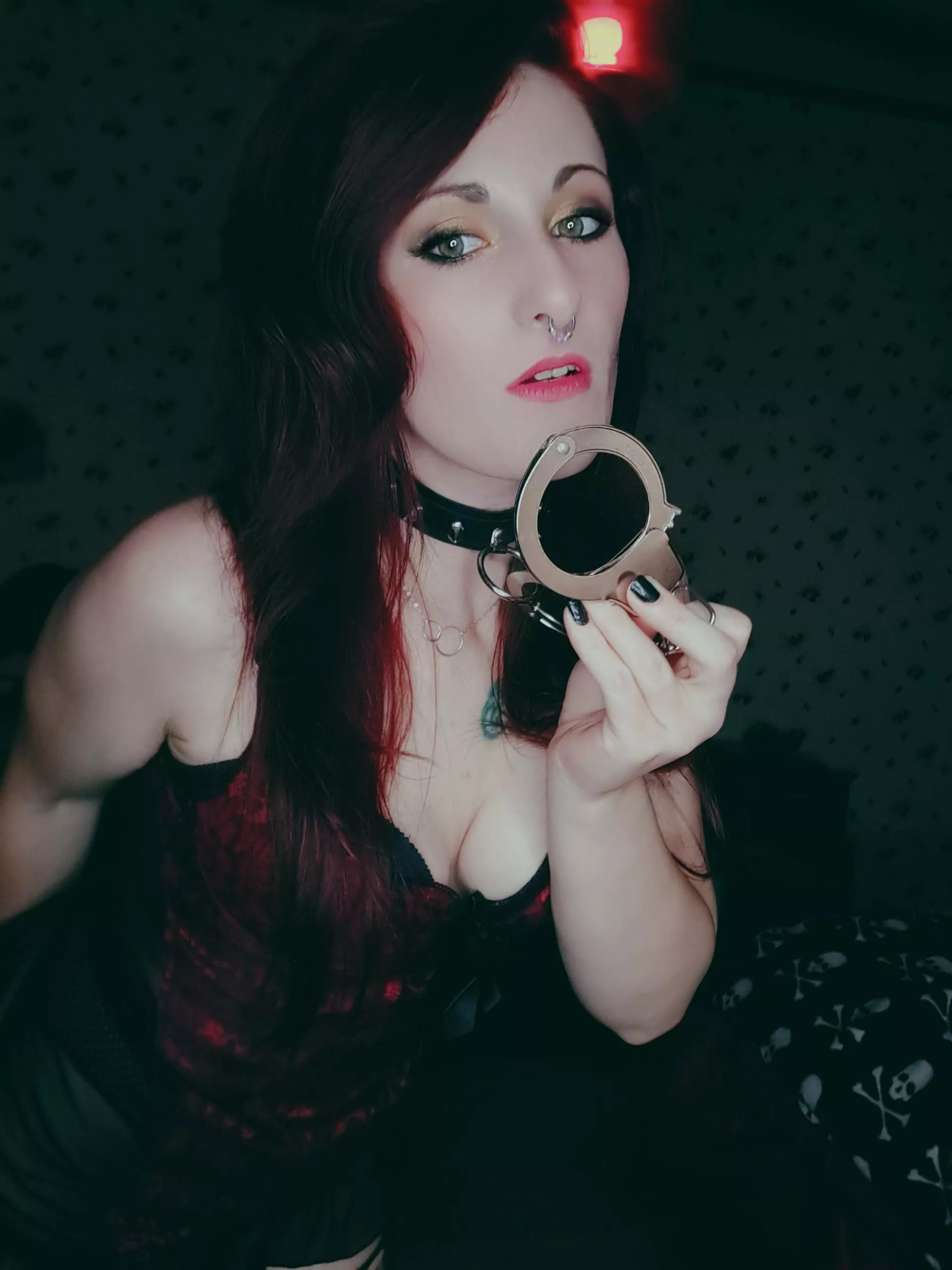 Don't you worry Mommy always has locks on me.. oh- the key to your cage? Well.. You'll have to pay for that back. Just looking at this I know you pin dicks twitched- that's another two weeks you'll be shuddering for release. posted by SinsOfSkins