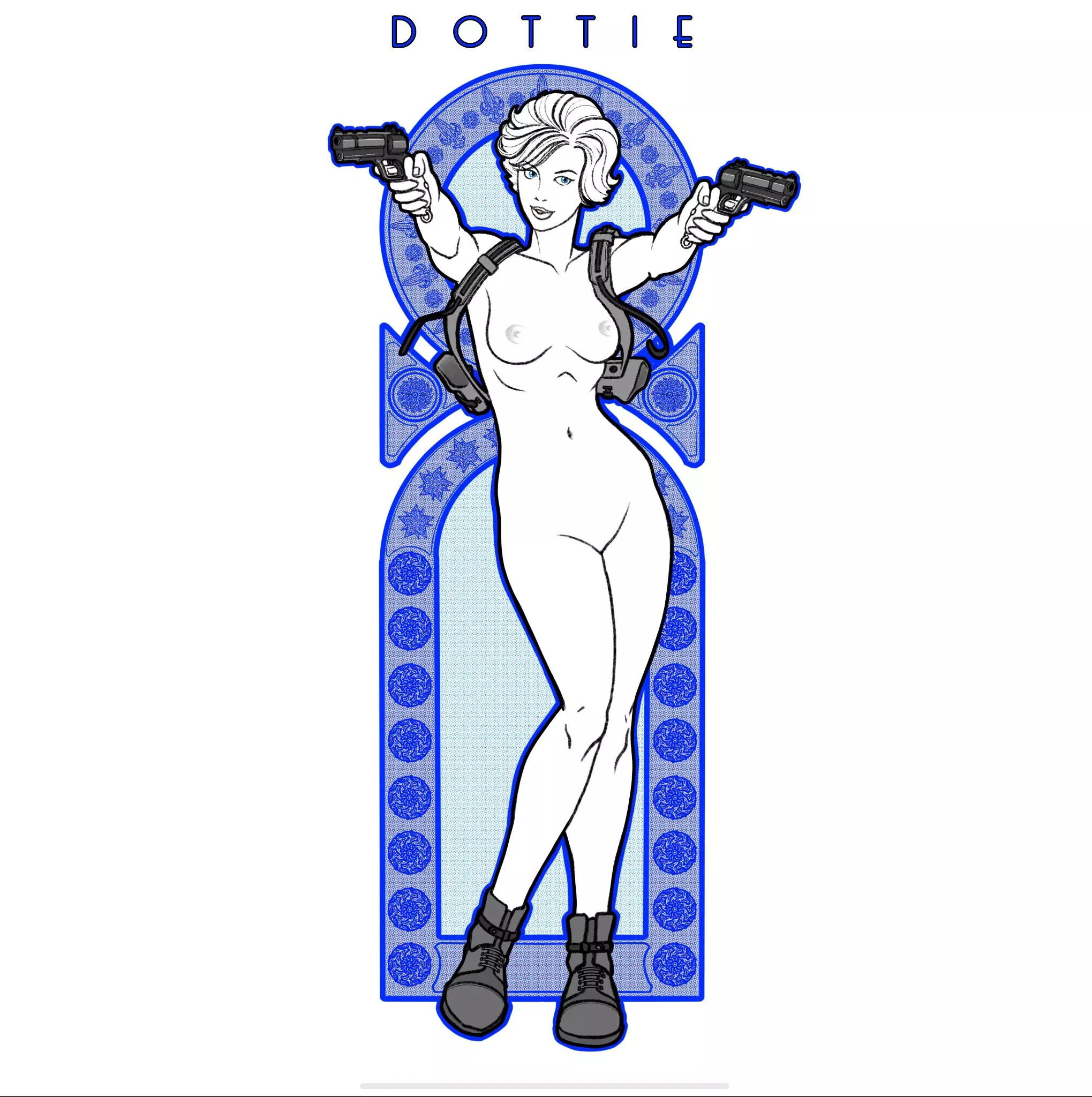 â€˜Dottieâ€™, Me,Digital, 2020 posted by Leadjockey