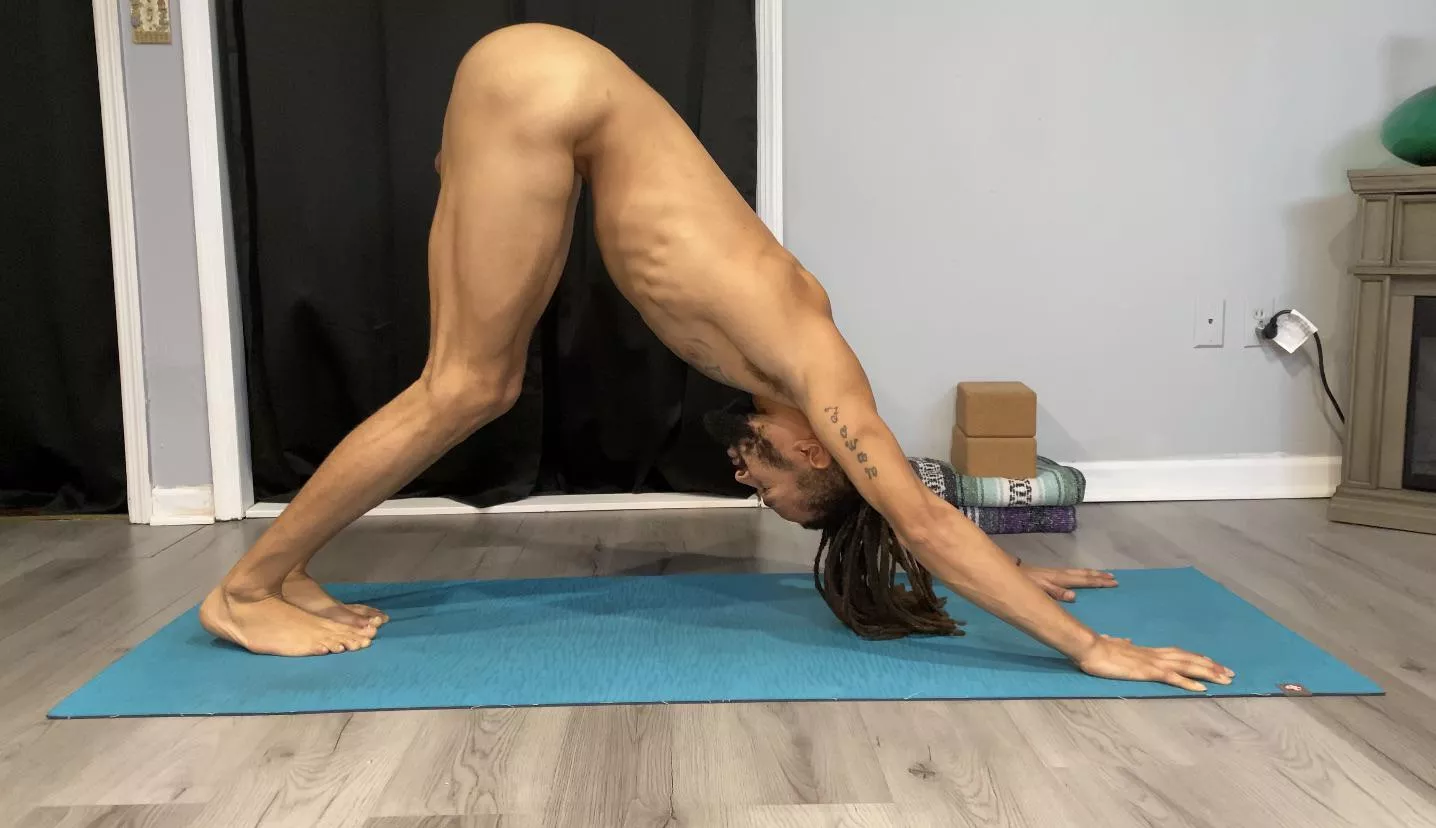 Downward Facing Dog is a full body pose. posted by Freeyogi14