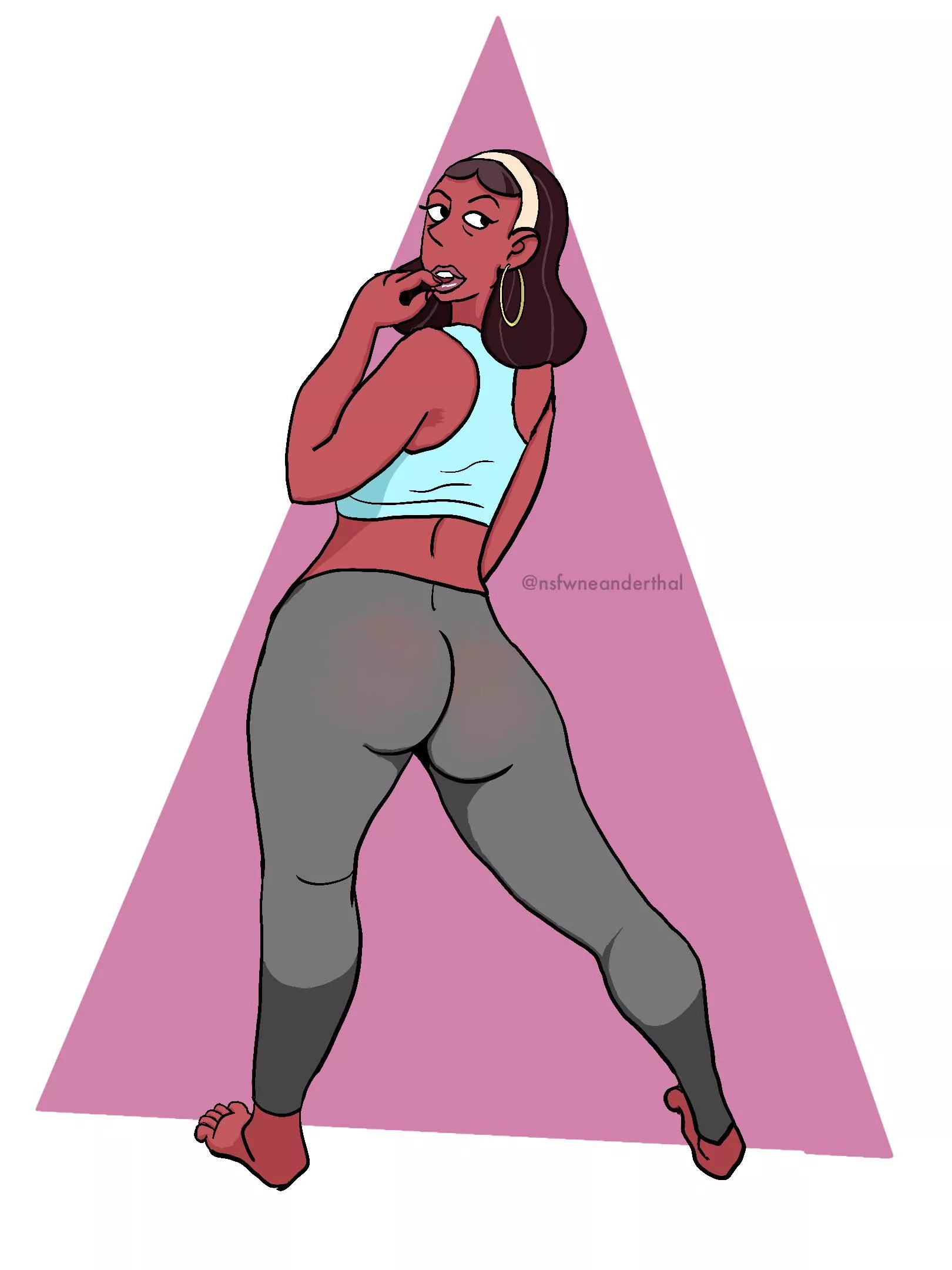 Dr. Maheswaran shows off her big ass in yoga pants posted by nsfwneanderthal