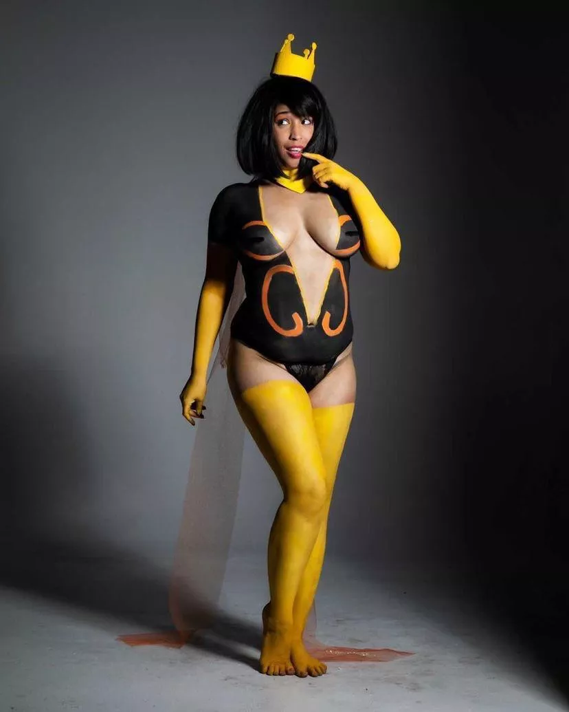 Dr. Mrs. The Monarch bodypaint posted by RavishRav3n