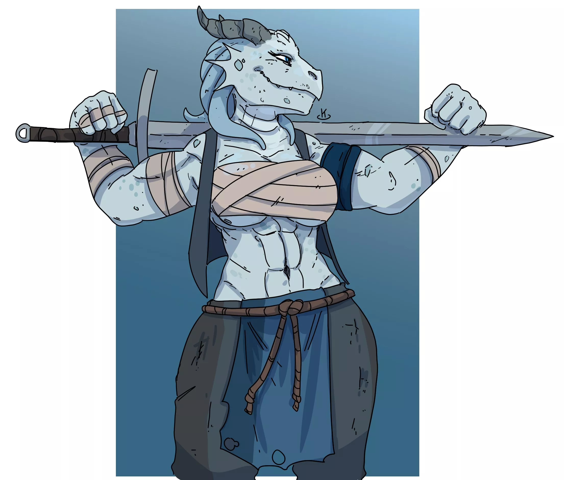 Dragonborn, by @KanekuoYT posted by morapol