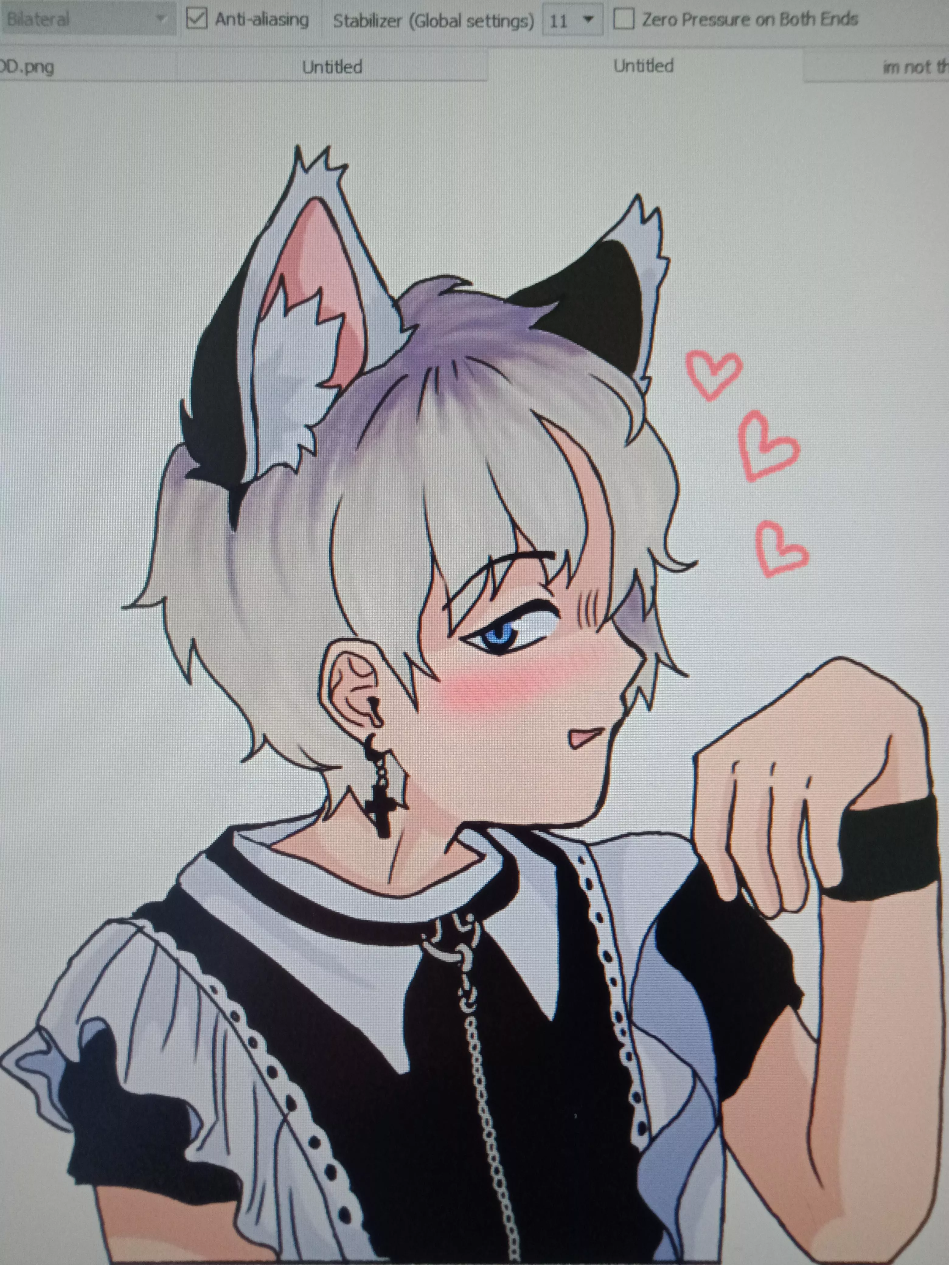 Drawing of me by my number 1 artist u/nambatsu (thank you so much sweetie❤️) posted by Vosevi