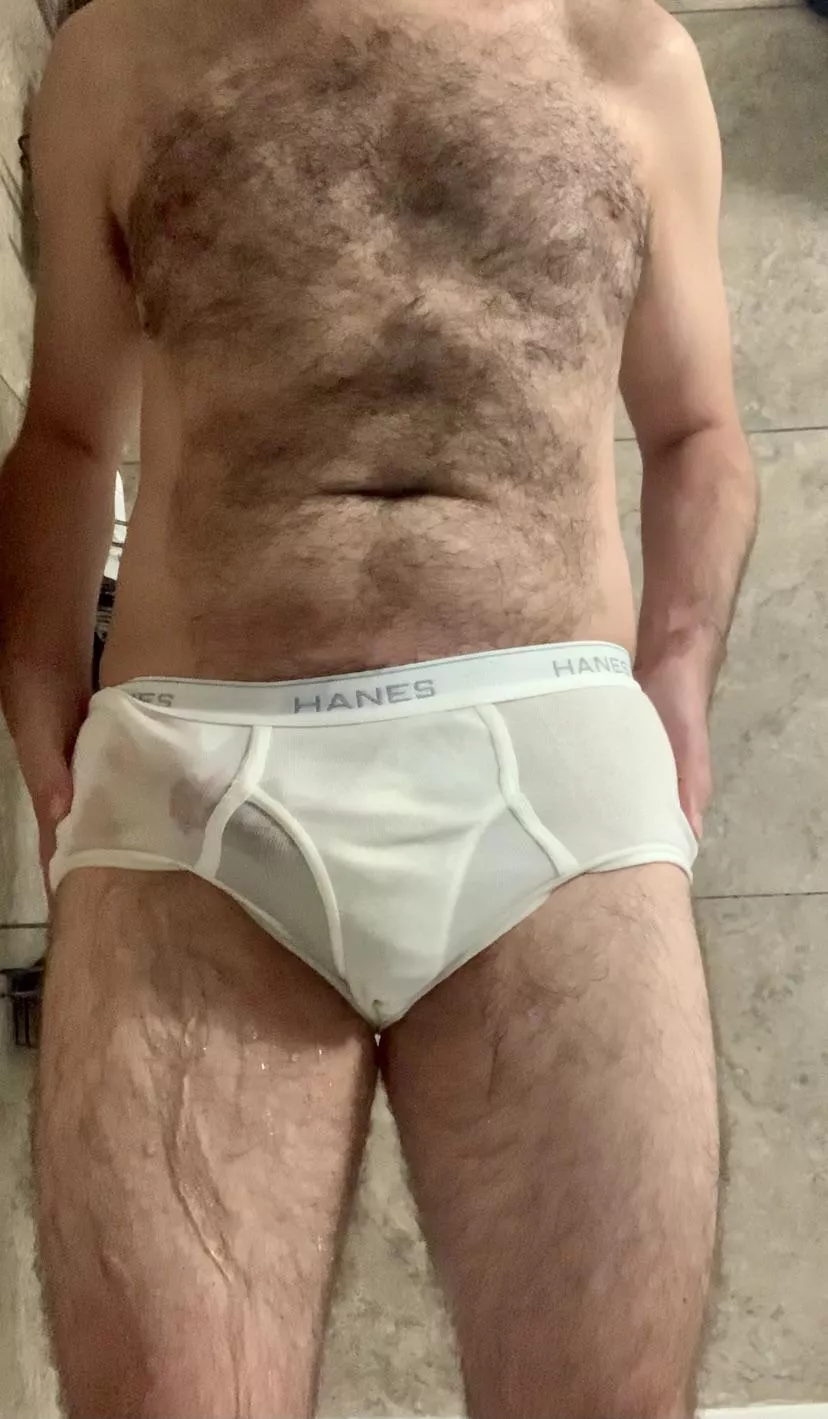 Drenched my tighty whities posted by Gayyyfun