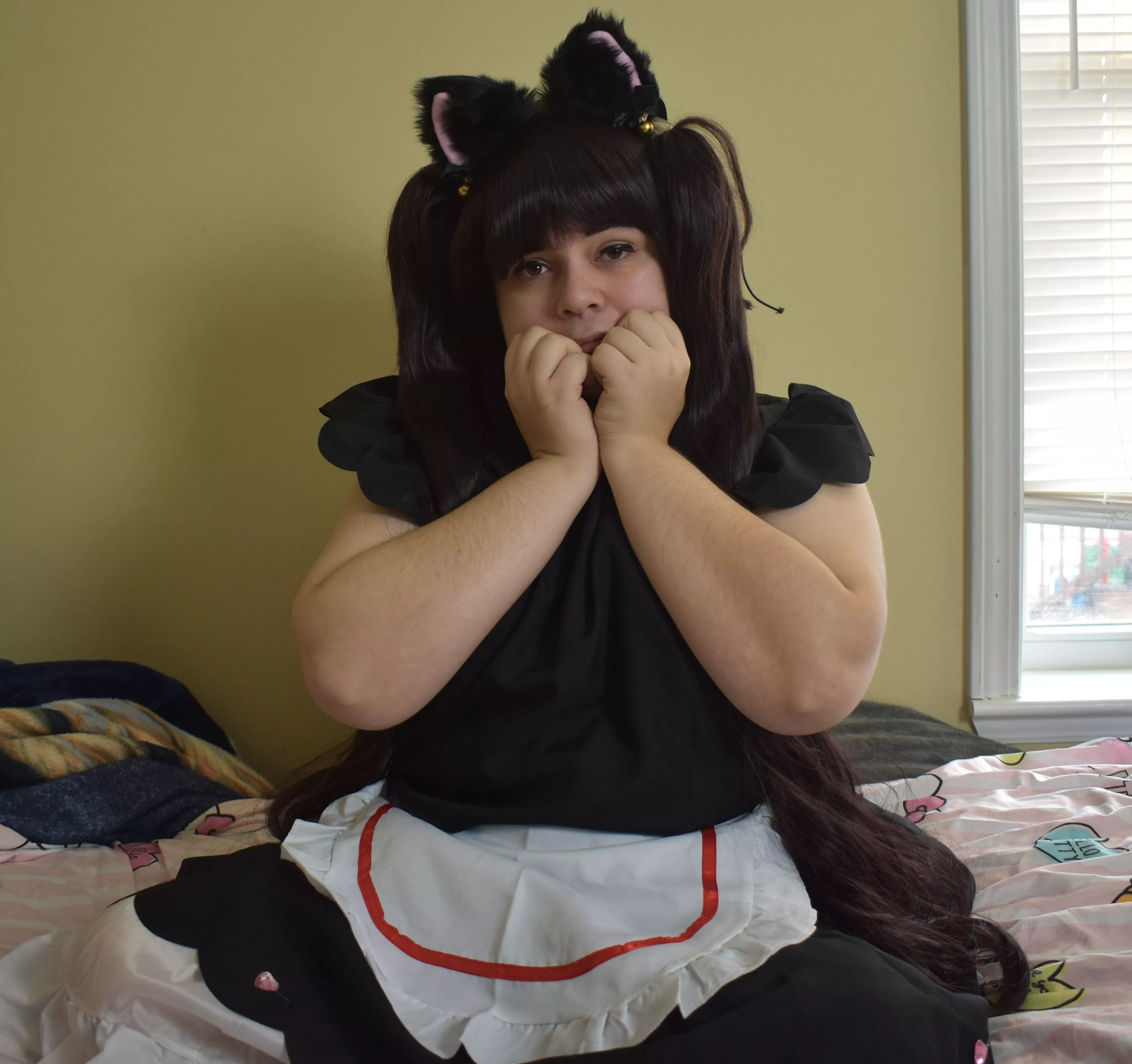 Dressed as Chocola the cat girl :) posted by scoobsboob