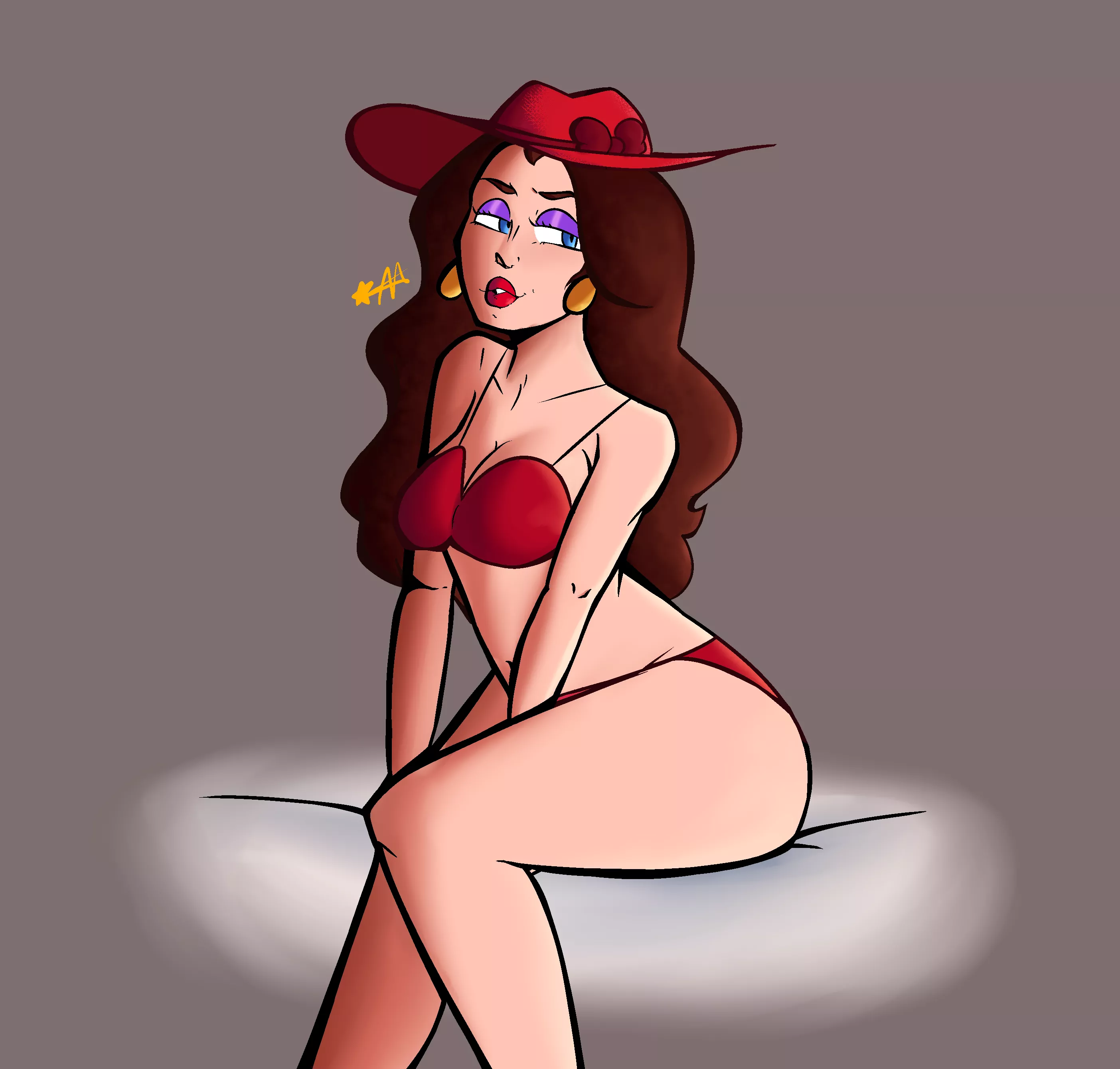 Drew up (second) best girl Pauline (OC) posted by Hectic_Ecto