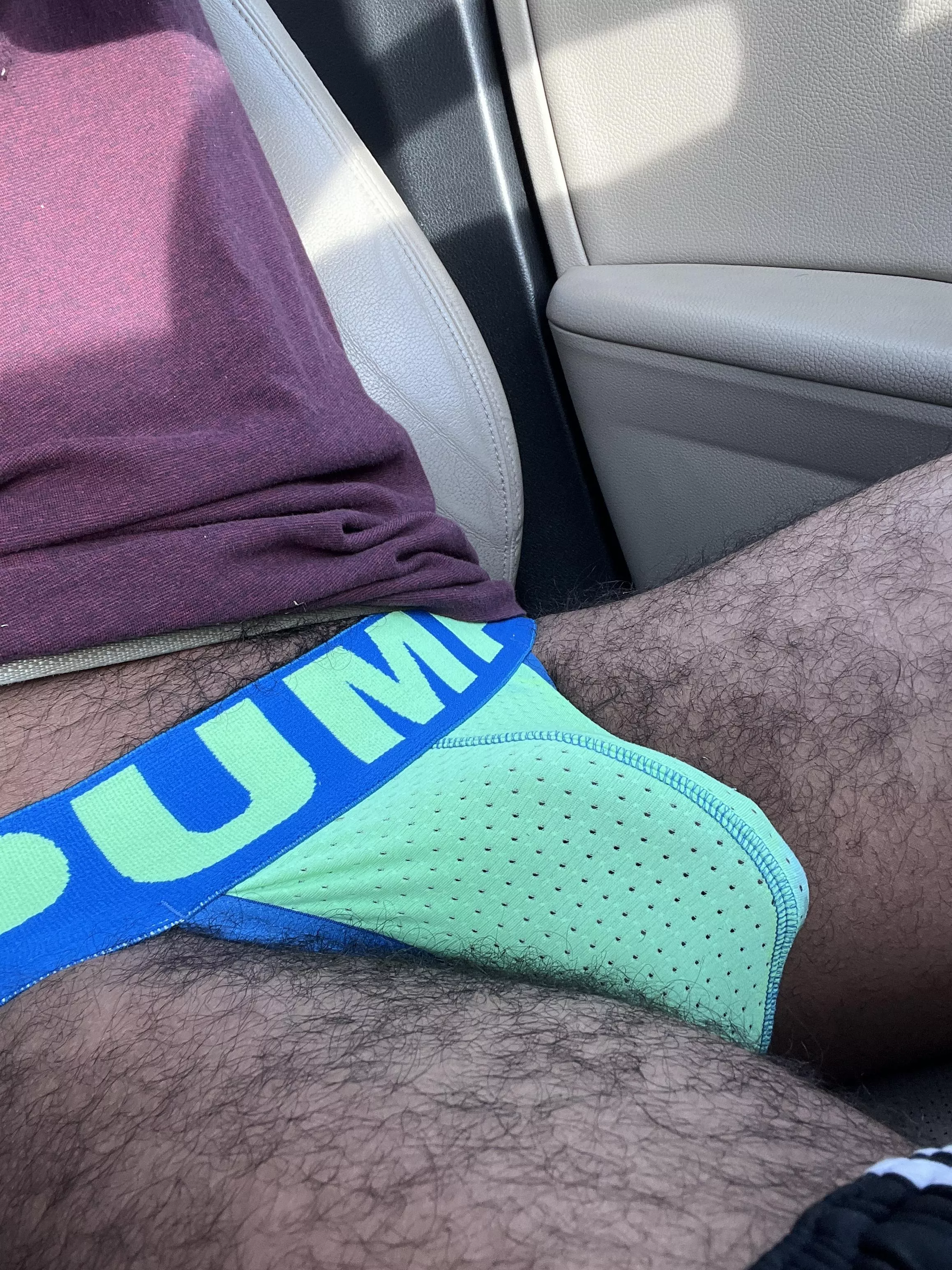 Driving home in just my jock this jocktober ðŸ˜œ posted by that-bikid2045