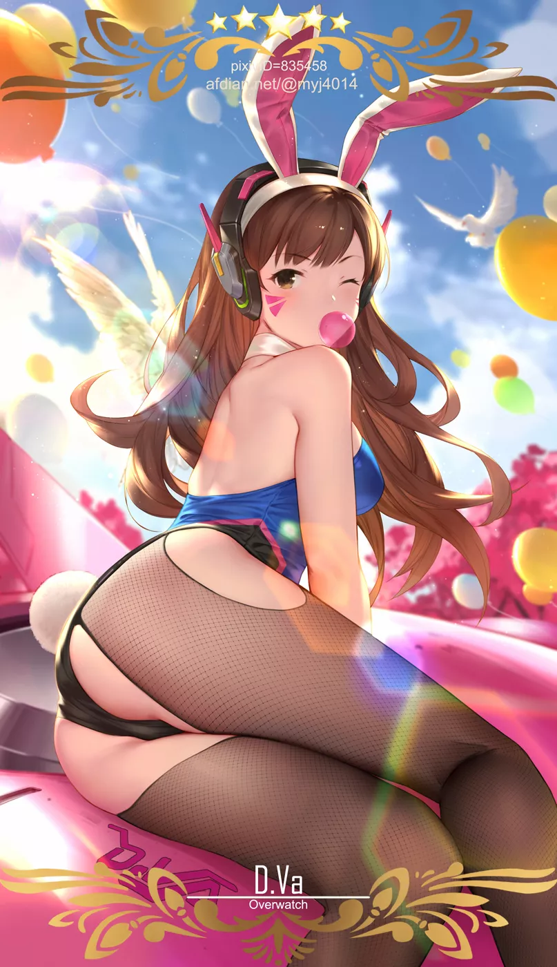 D.Va [Overwatch] posted by Henthigh_Senpai