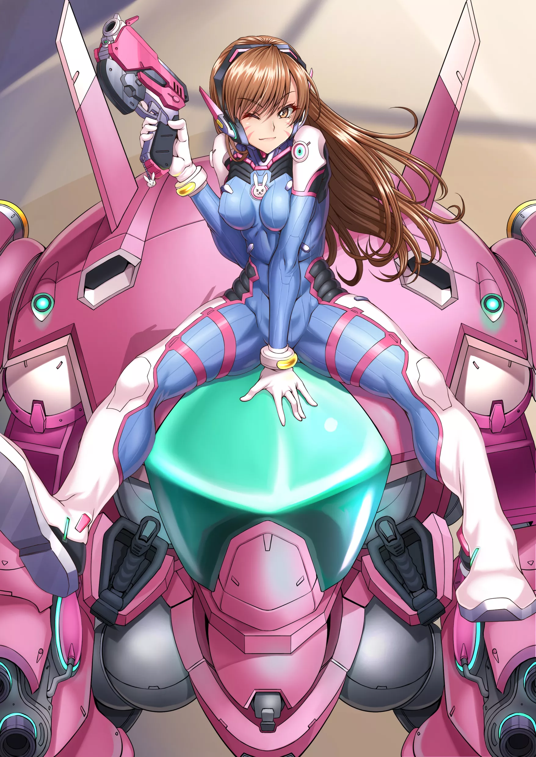 D.va Skilled Meka Pilot (Syunzou) [Overwatch] posted by sequence_string