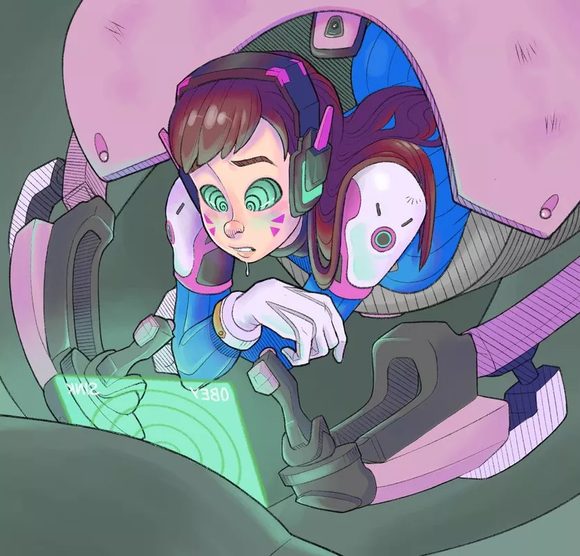 [D.va/Overwatch] I sent a very important file, it's crucial to our victory. Go ahead, open it~ posted by ComfortableNo667