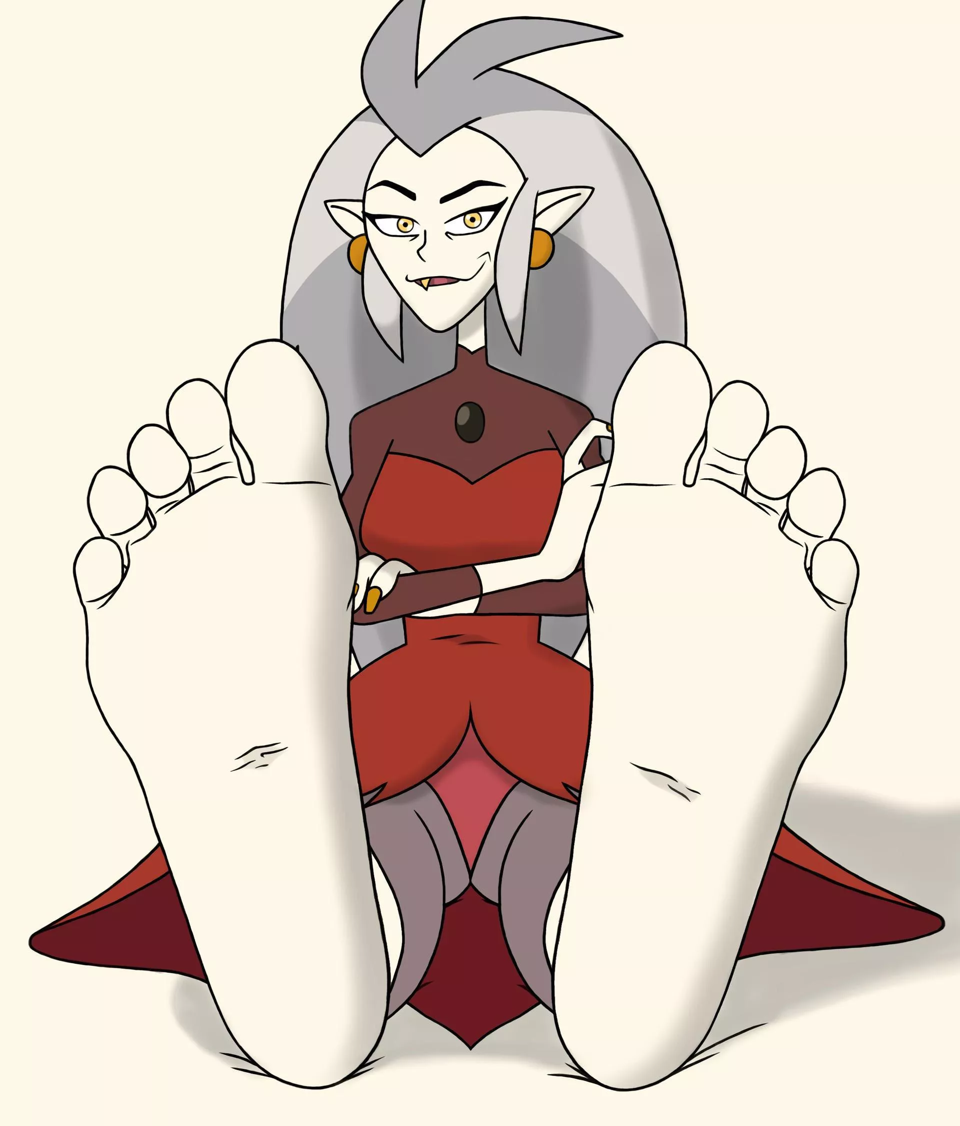 Eda's soles. (Skullmanbooru)[The owl house] posted by Banime2019