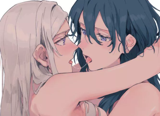 Edelgard & Byleth (tkai40) [Fire Emblem: Three Houses] posted by rxlyai87