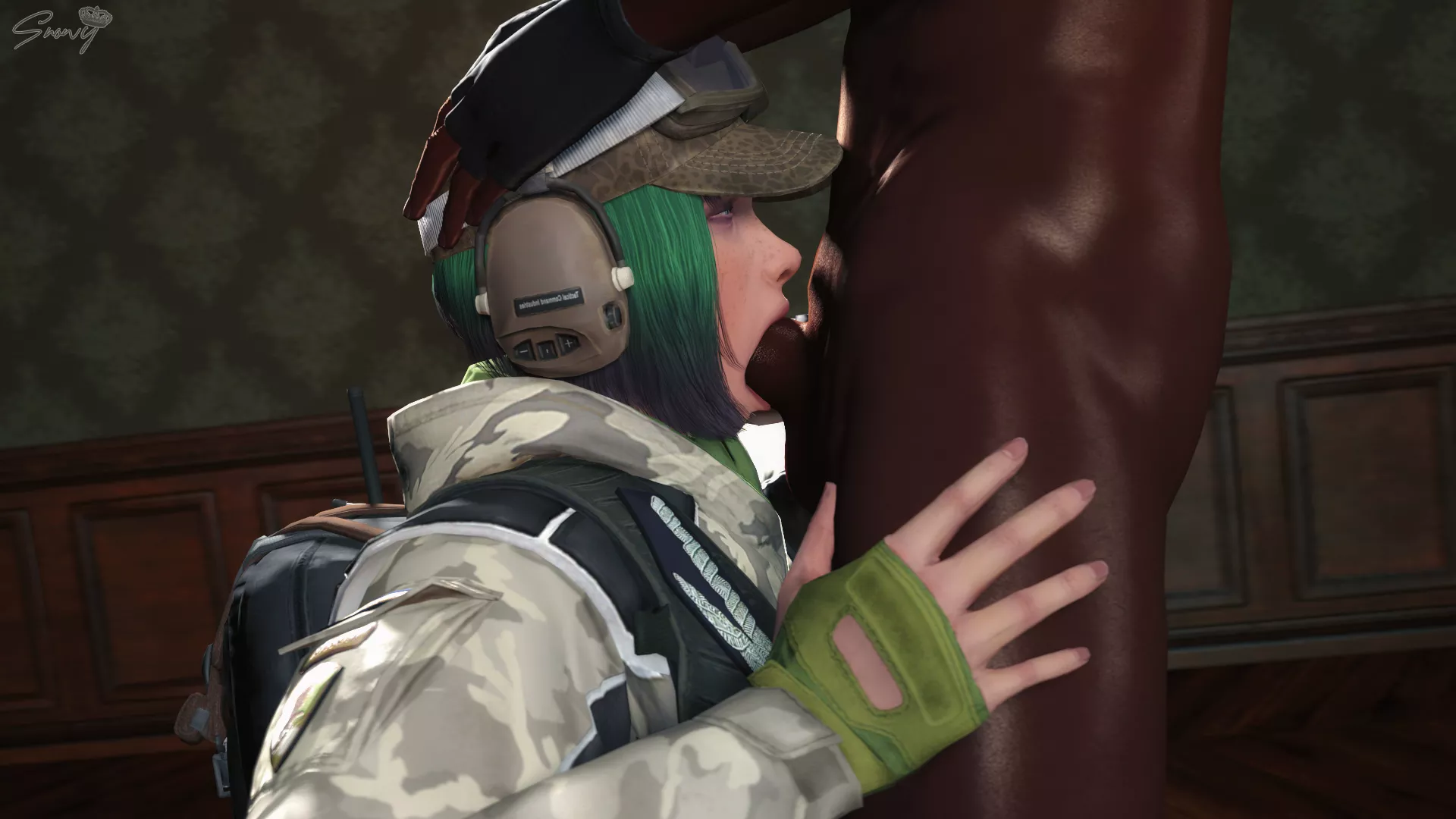 Ela deepthroat (Snowy) posted by Kuro-Oji