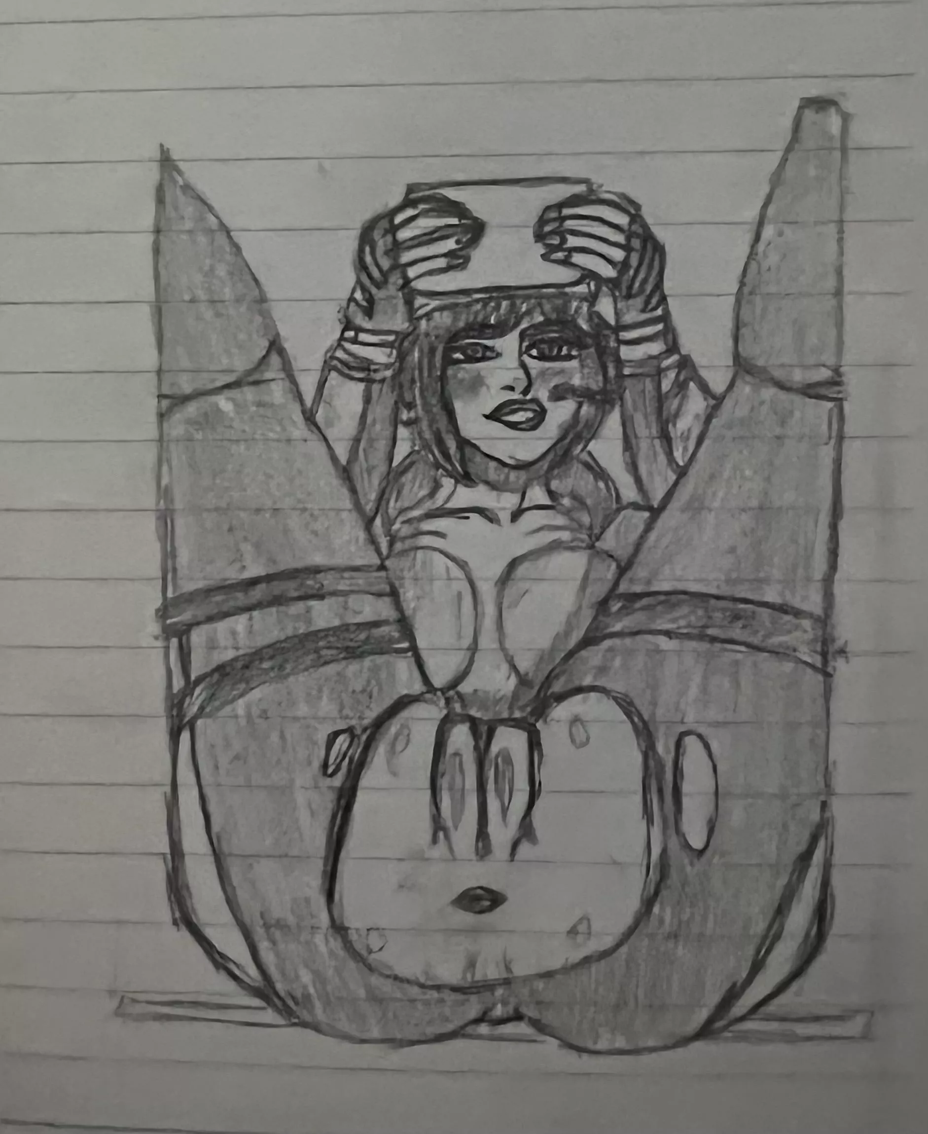 Ela sketch (Redrawing of Xinaelle) posted by kiarash15