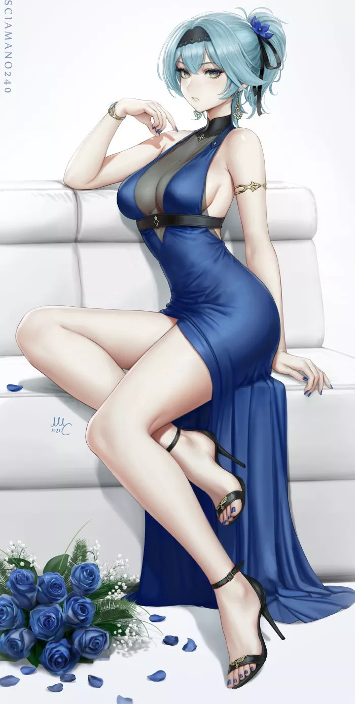 Elegant Eula (Sciamano240) [Genshin Impact] posted by definitelynotaiko