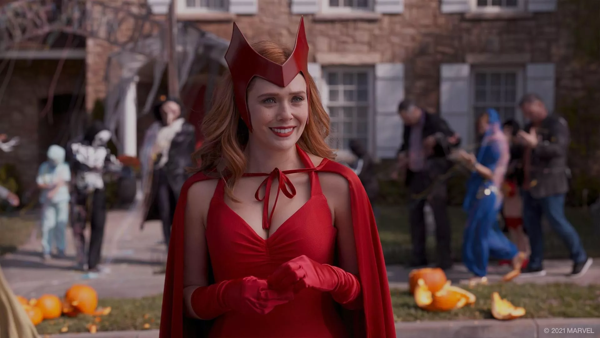 Elizabeth Olsen already has her Halloween costume picked out posted by Johnny-Rocket28