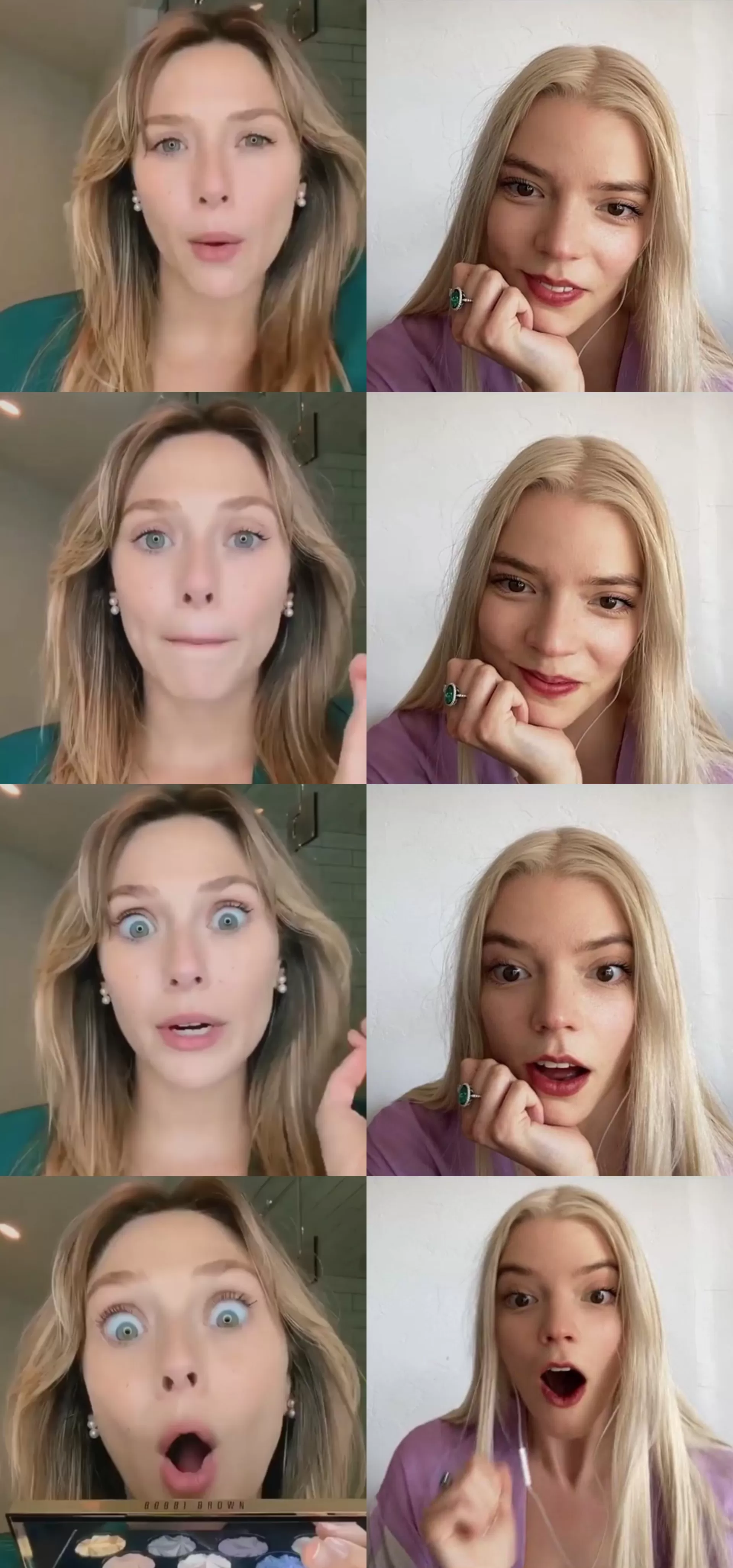 Elizabeth Olsen and Anya Taylor-Joy reacting to the 4 stages of your massive erection posted by Zestyclose_Tonight95