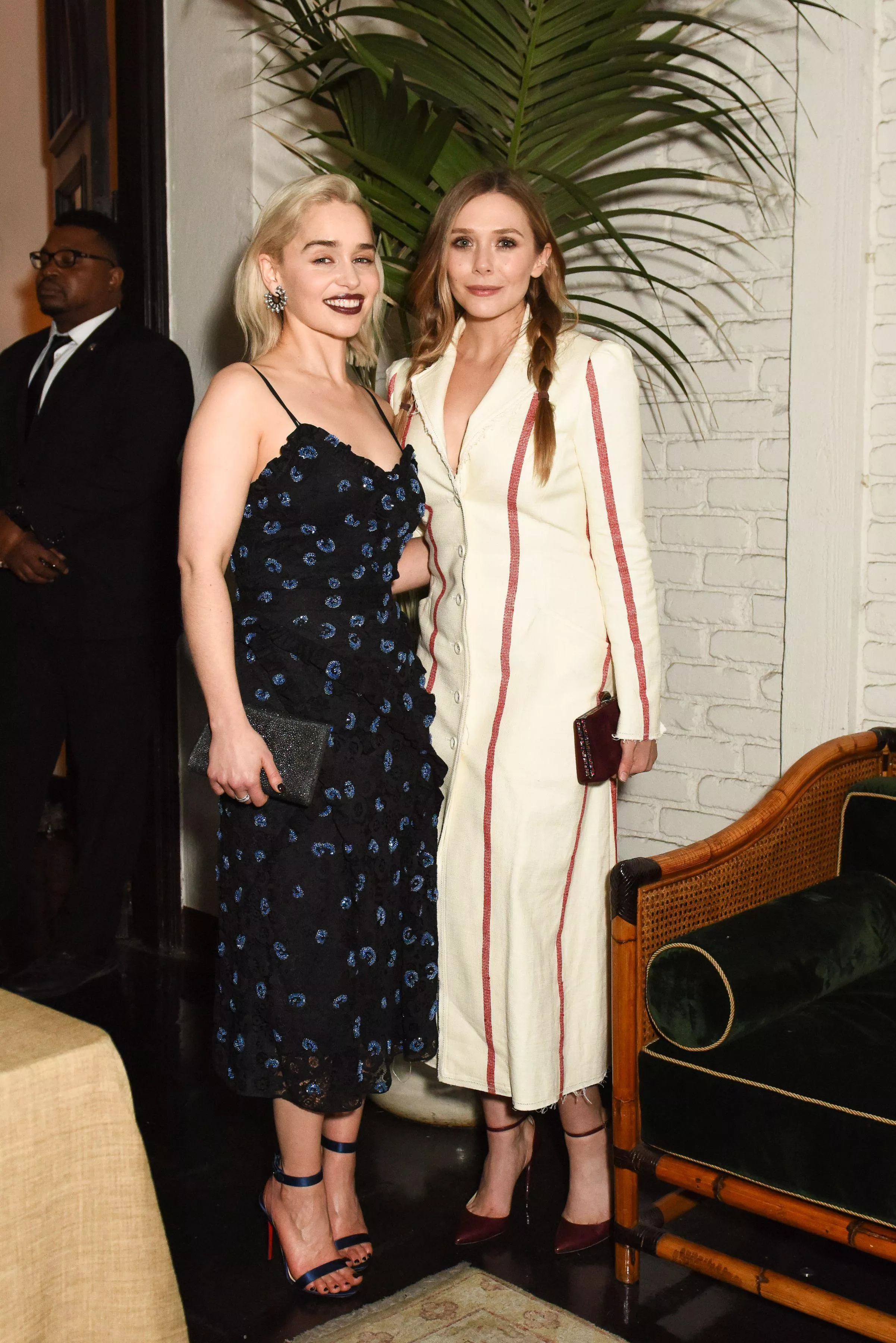 Elizabeth Olsen (with Emilia Clarke) posted by SugarDaddy8407