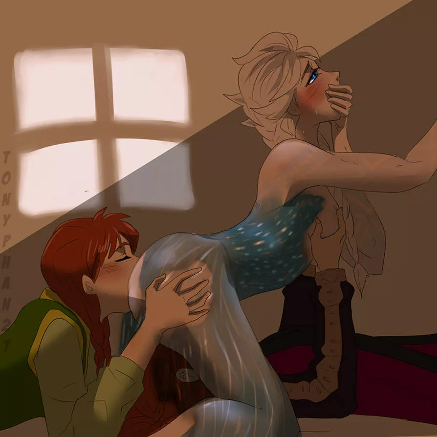 Elsa and Anna (TonyPhan27) [Frozen] posted by growthrow31