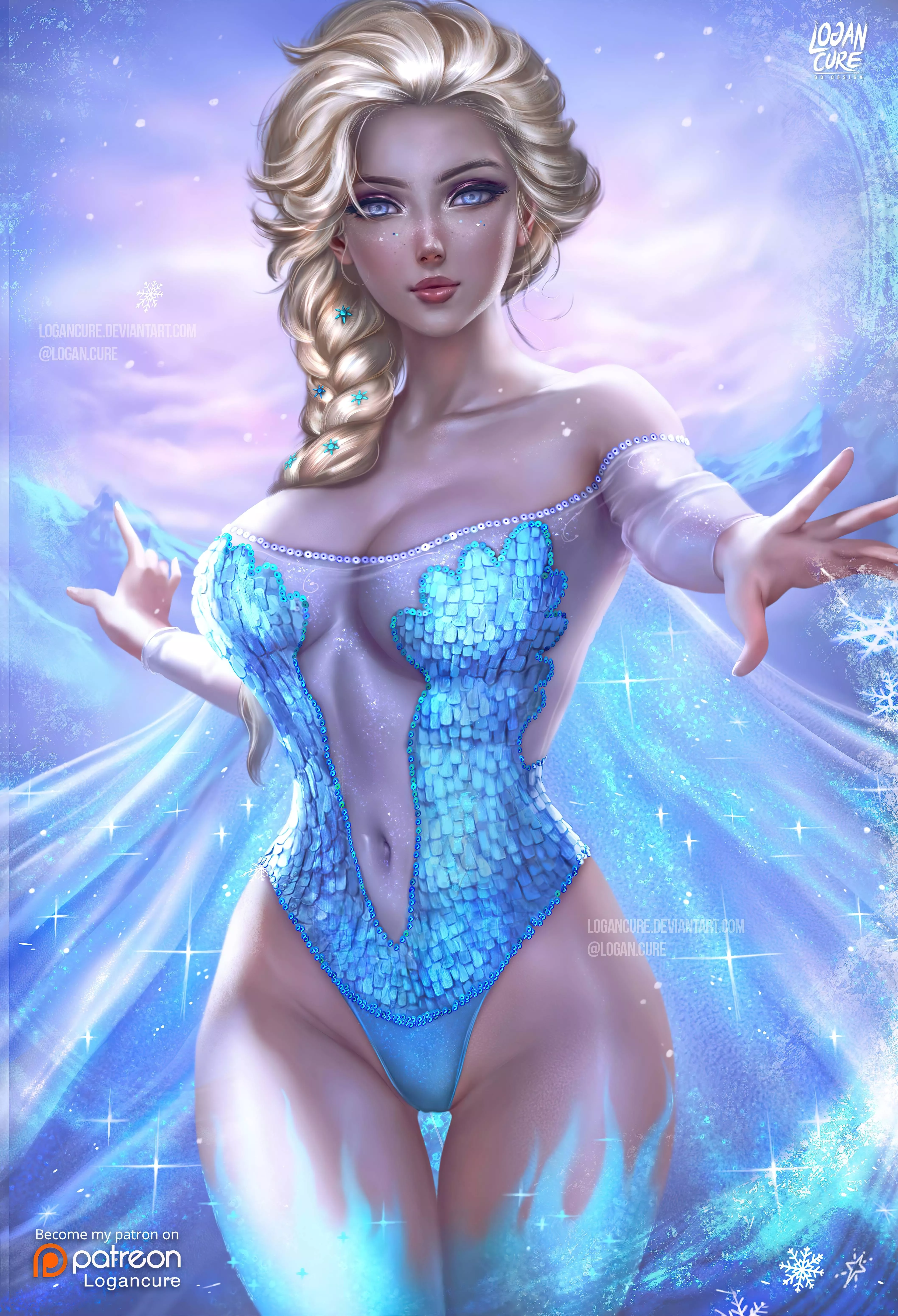 Elsa - (Frozen) - [LoganCure] posted by AtrosRH